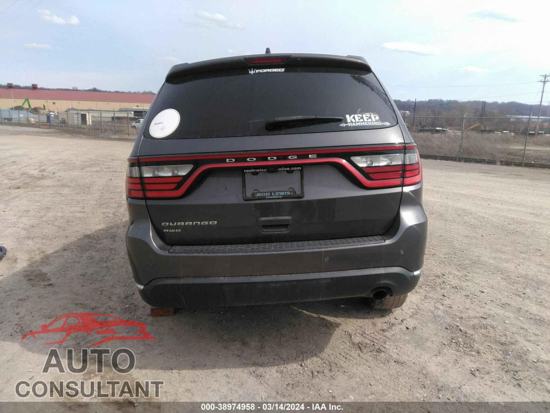 DODGE DURANGO 2017 - 1C4RDJAG1HC945210