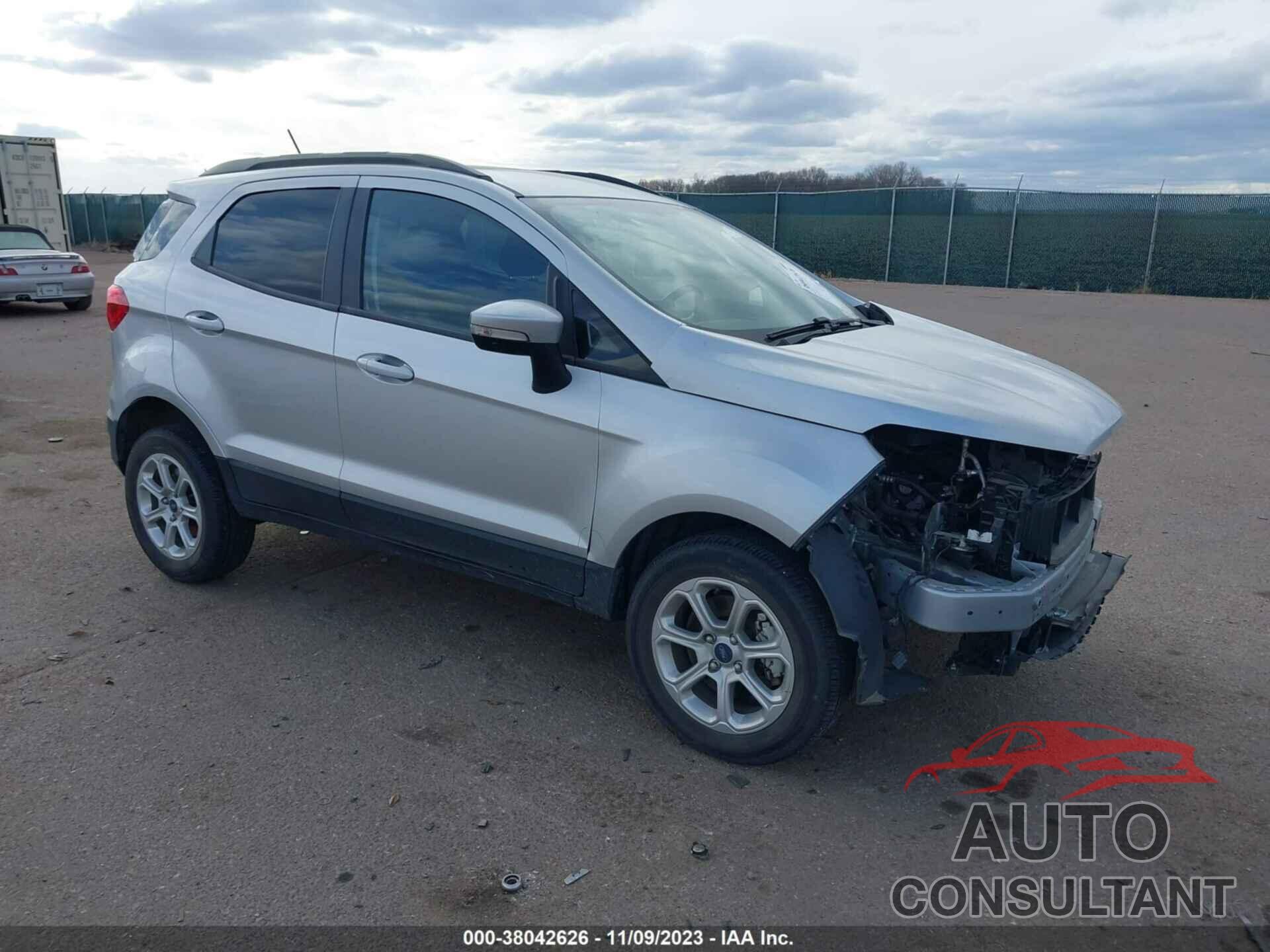 FORD ECOSPORT 2020 - MAJ6S3GL9LC339502