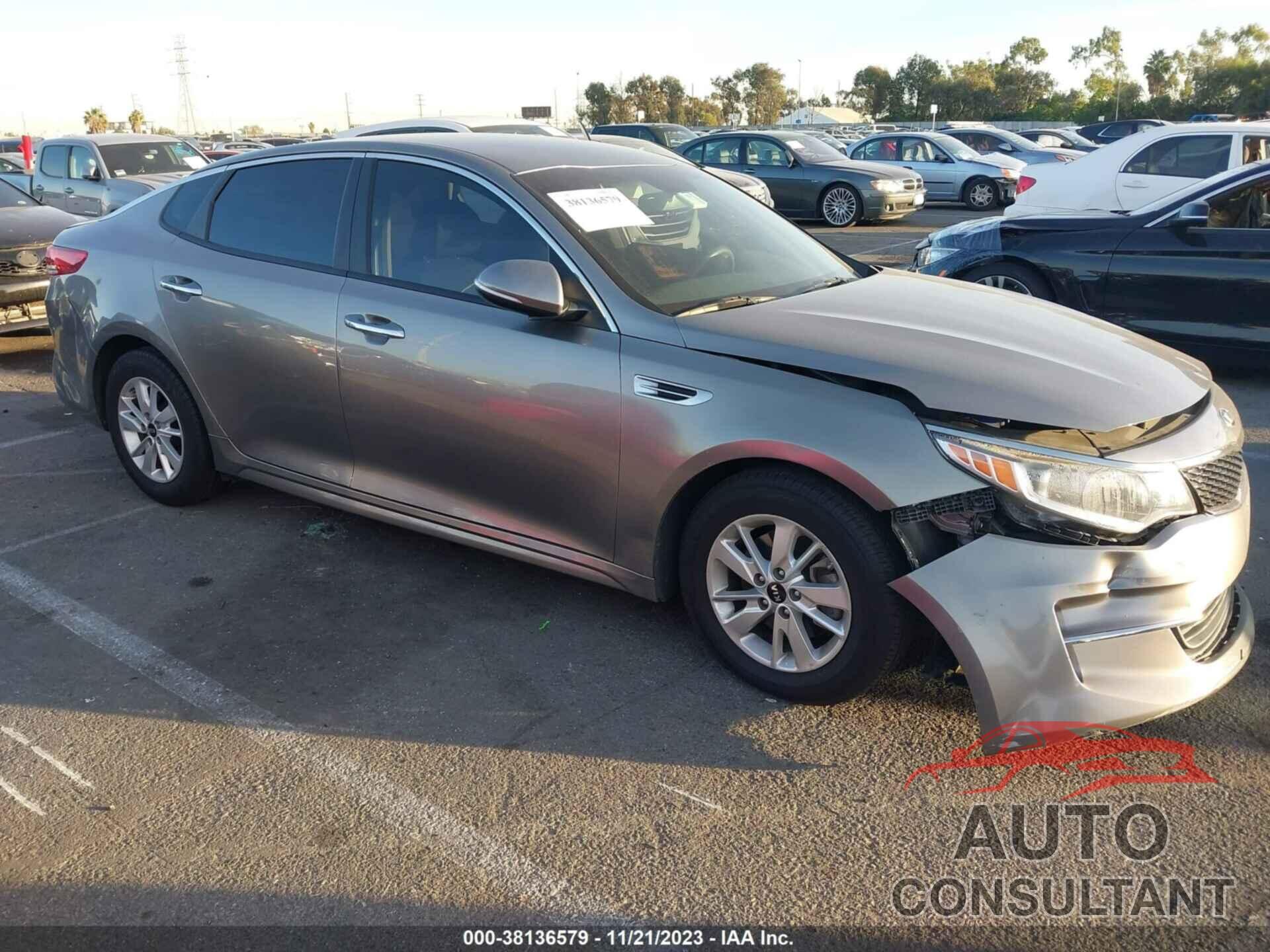 KIA OPTIMA 2018 - 5XXGT4L31JG239513