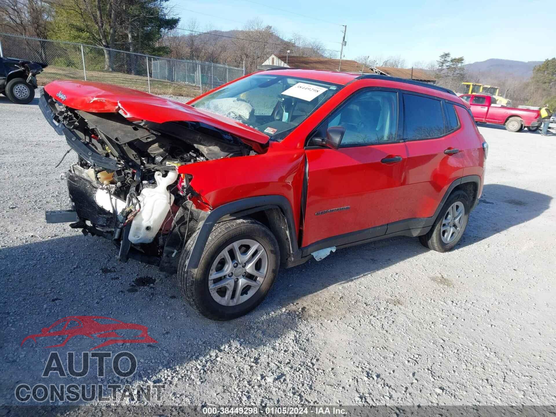 JEEP COMPASS 2018 - 3C4NJCAB2JT214920