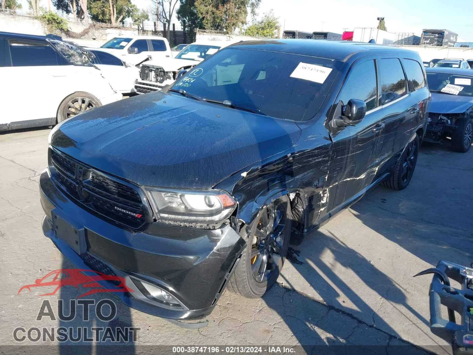 DODGE DURANGO 2017 - 1C4SDHCT6HC950732