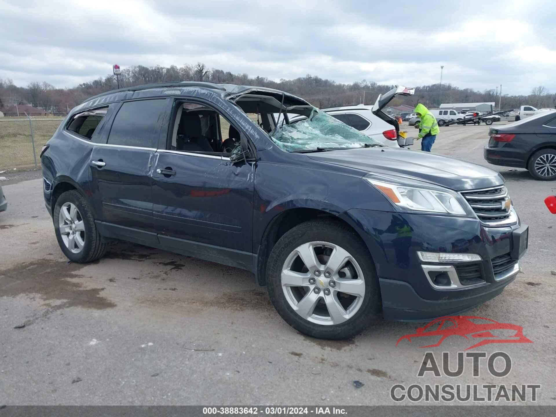 CHEVROLET TRAVERSE 2016 - 1GNKRGKDXGJ331445