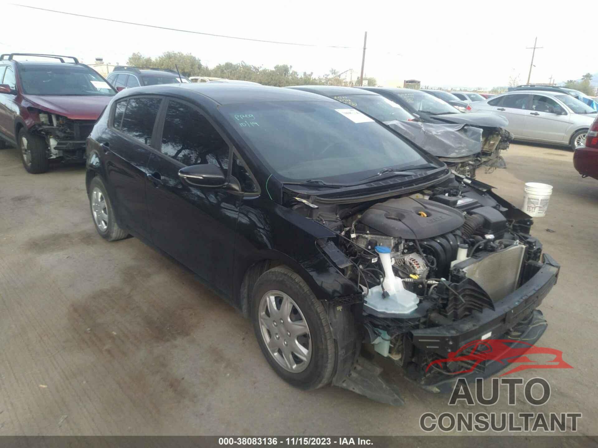 KIA FORTE 2017 - KNAFK5A83H5674824