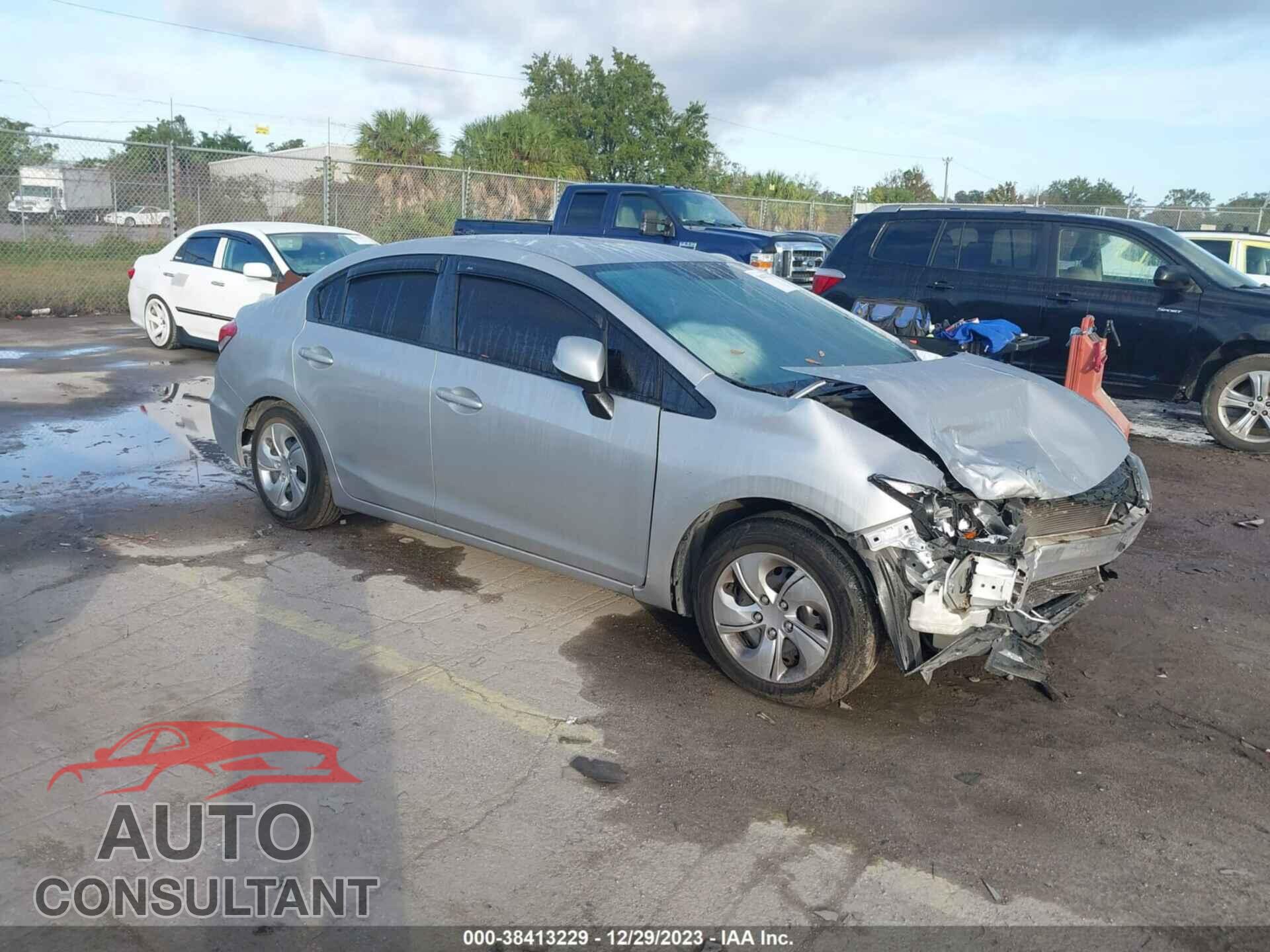 HONDA CIVIC 2013 - 19XFB2F51DE005594