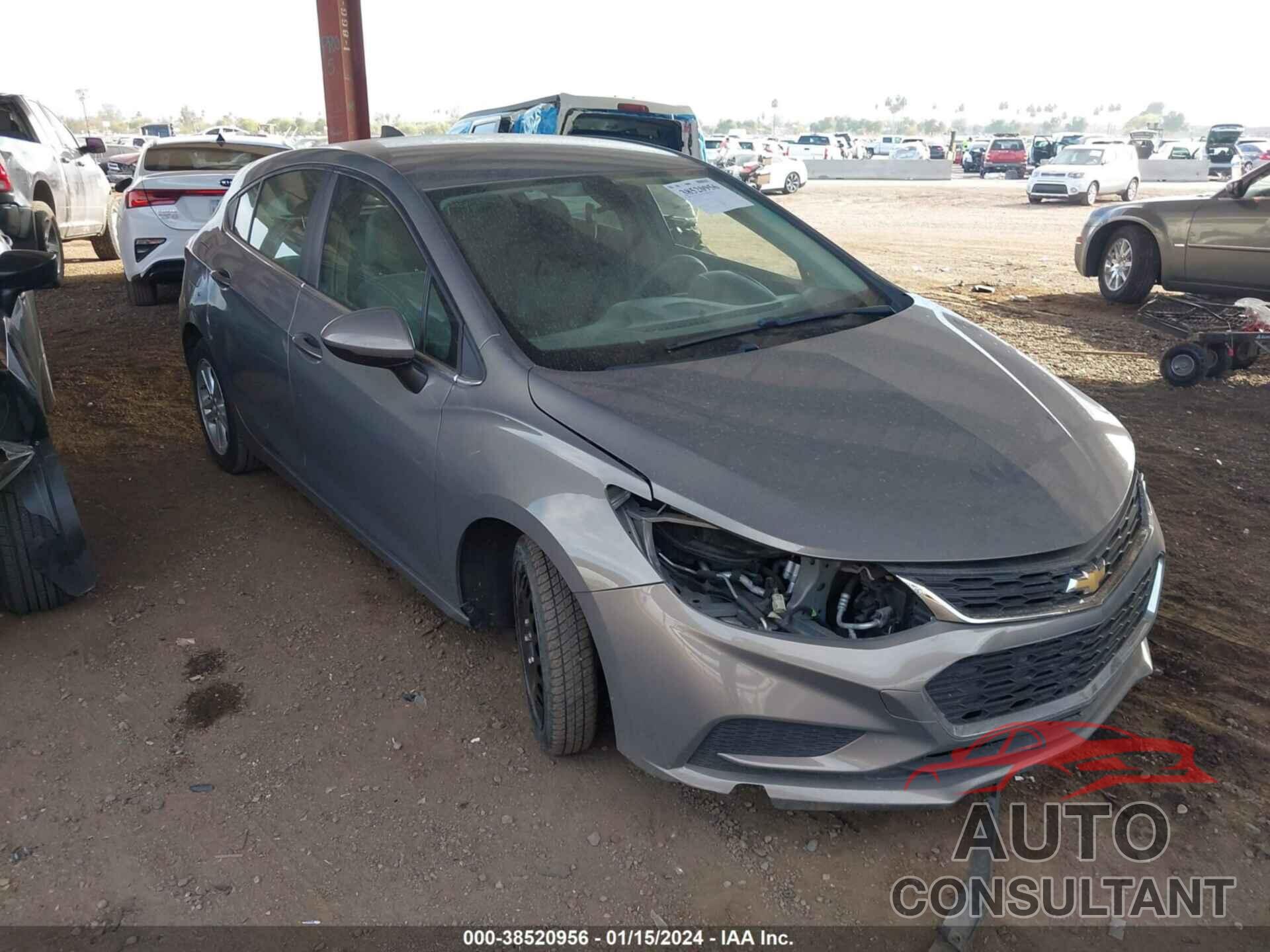 CHEVROLET CRUZE 2017 - 3G1BE6SM2HS581737