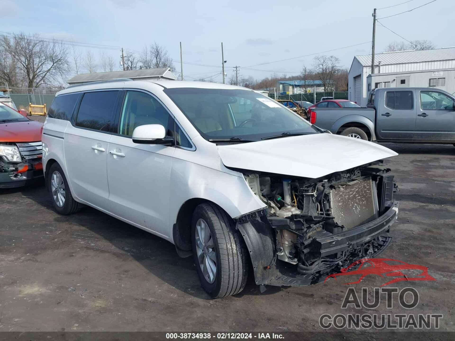 KIA SEDONA 2016 - KNDMC5C10G6140020