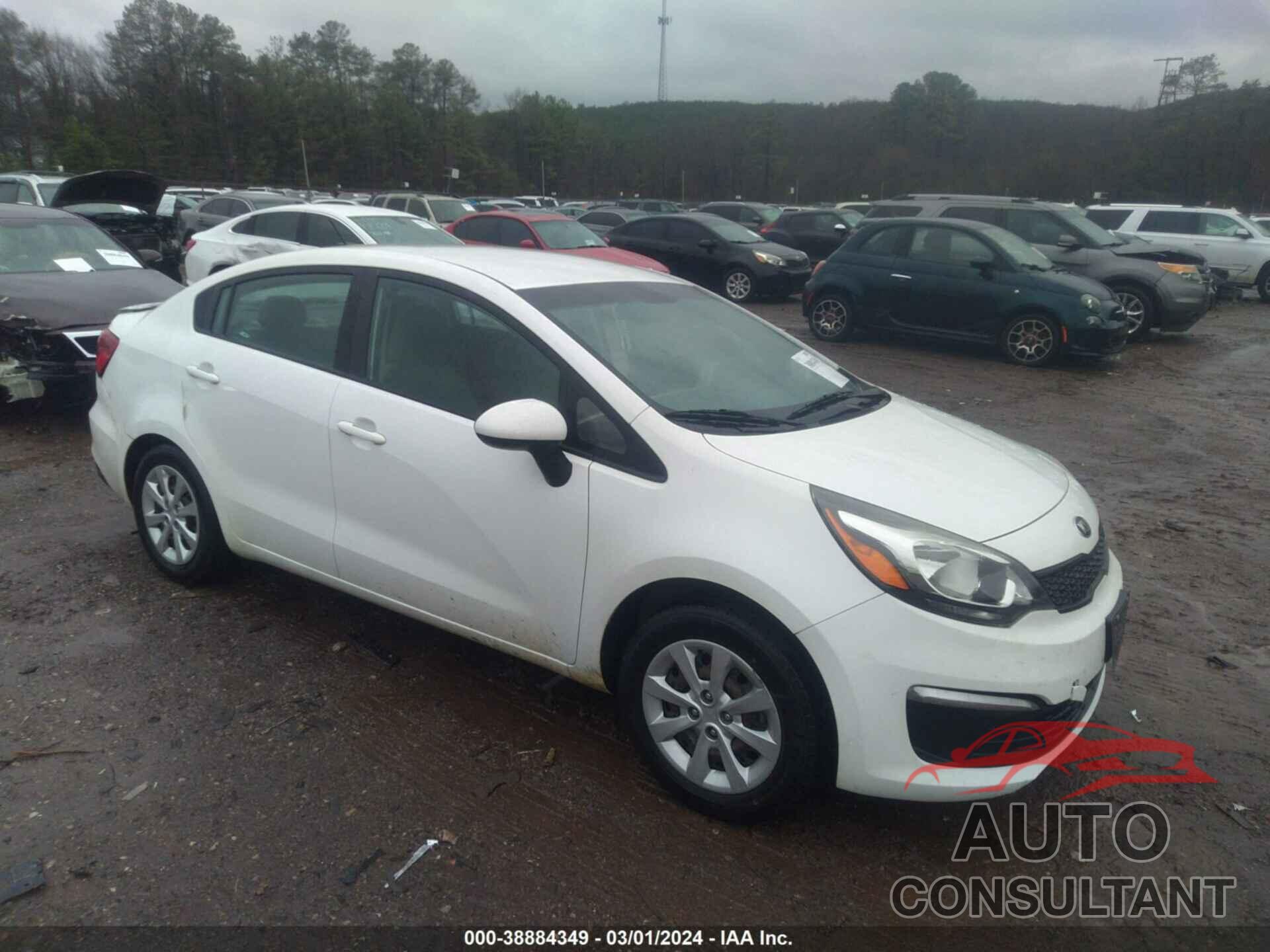 KIA RIO 2016 - KNADM4A3XG6546315