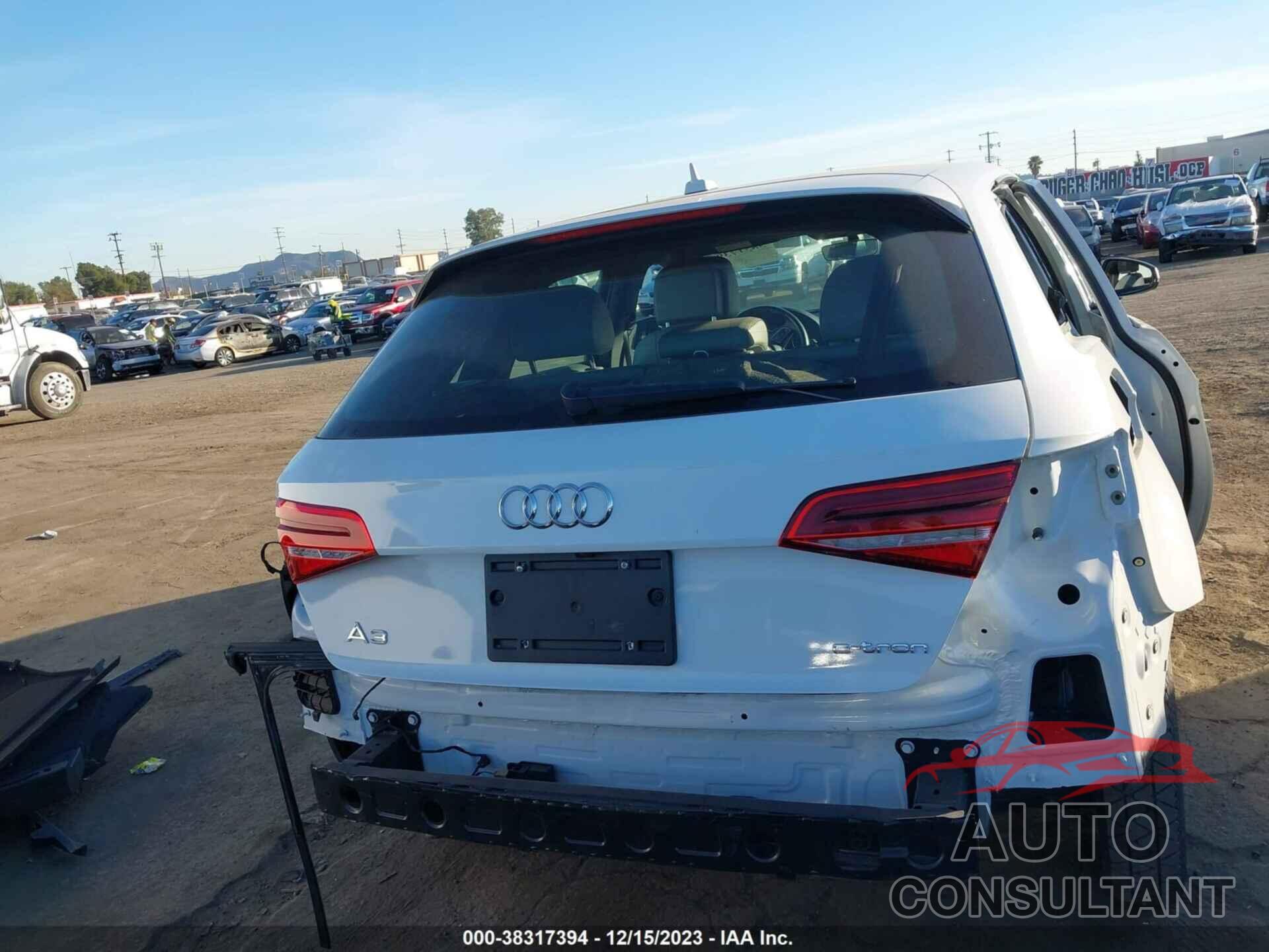 AUDI A3 E-TRON 2017 - WAUUPBFF6HA066530