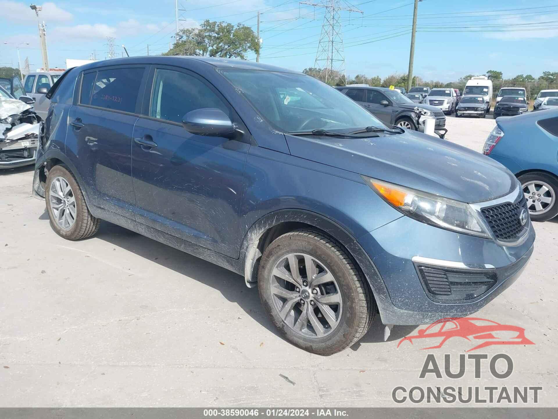 KIA SPORTAGE 2016 - KNDPB3AC4G7858317