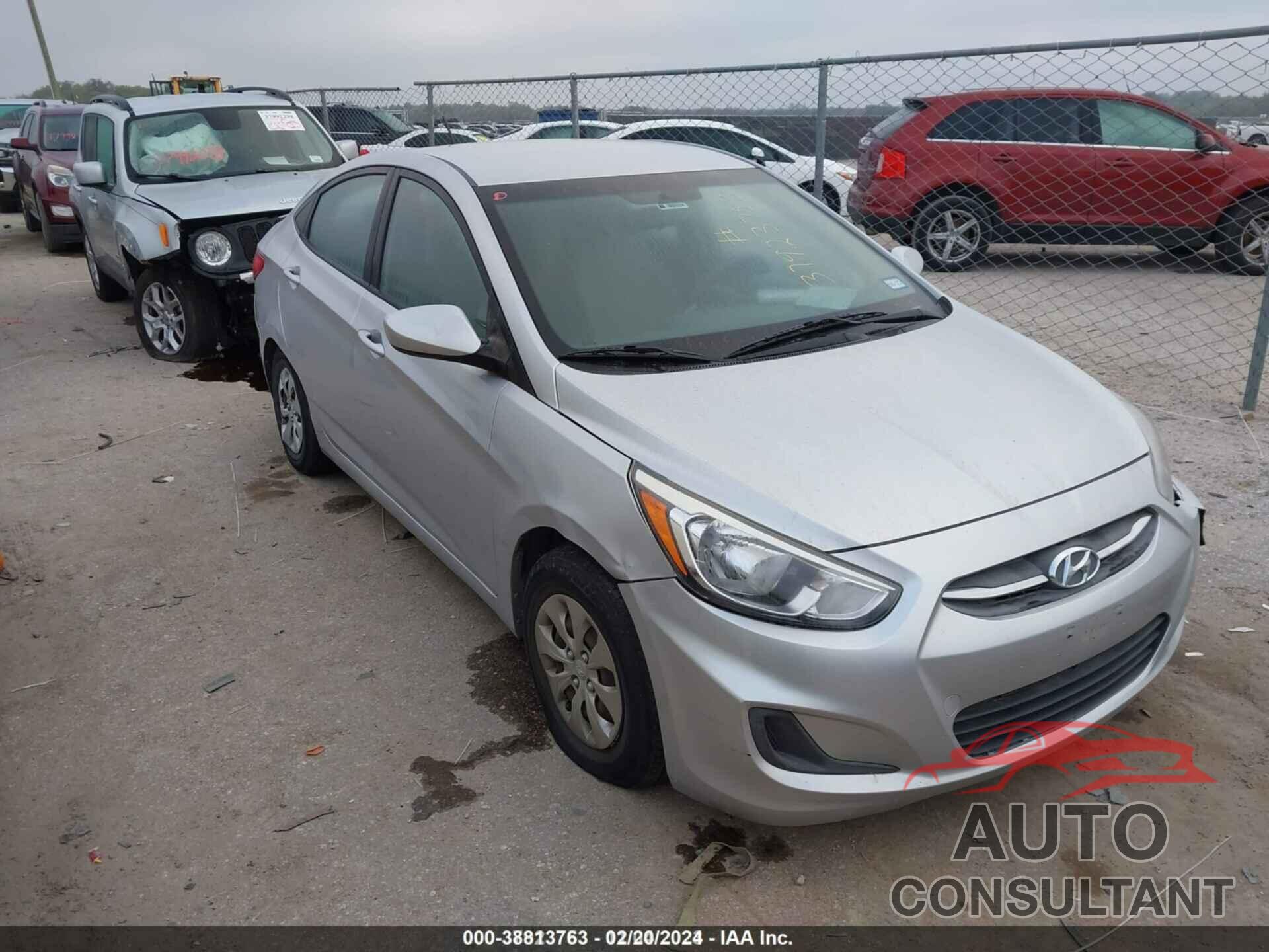 HYUNDAI ACCENT 2016 - KMHCT4AE4GU060190