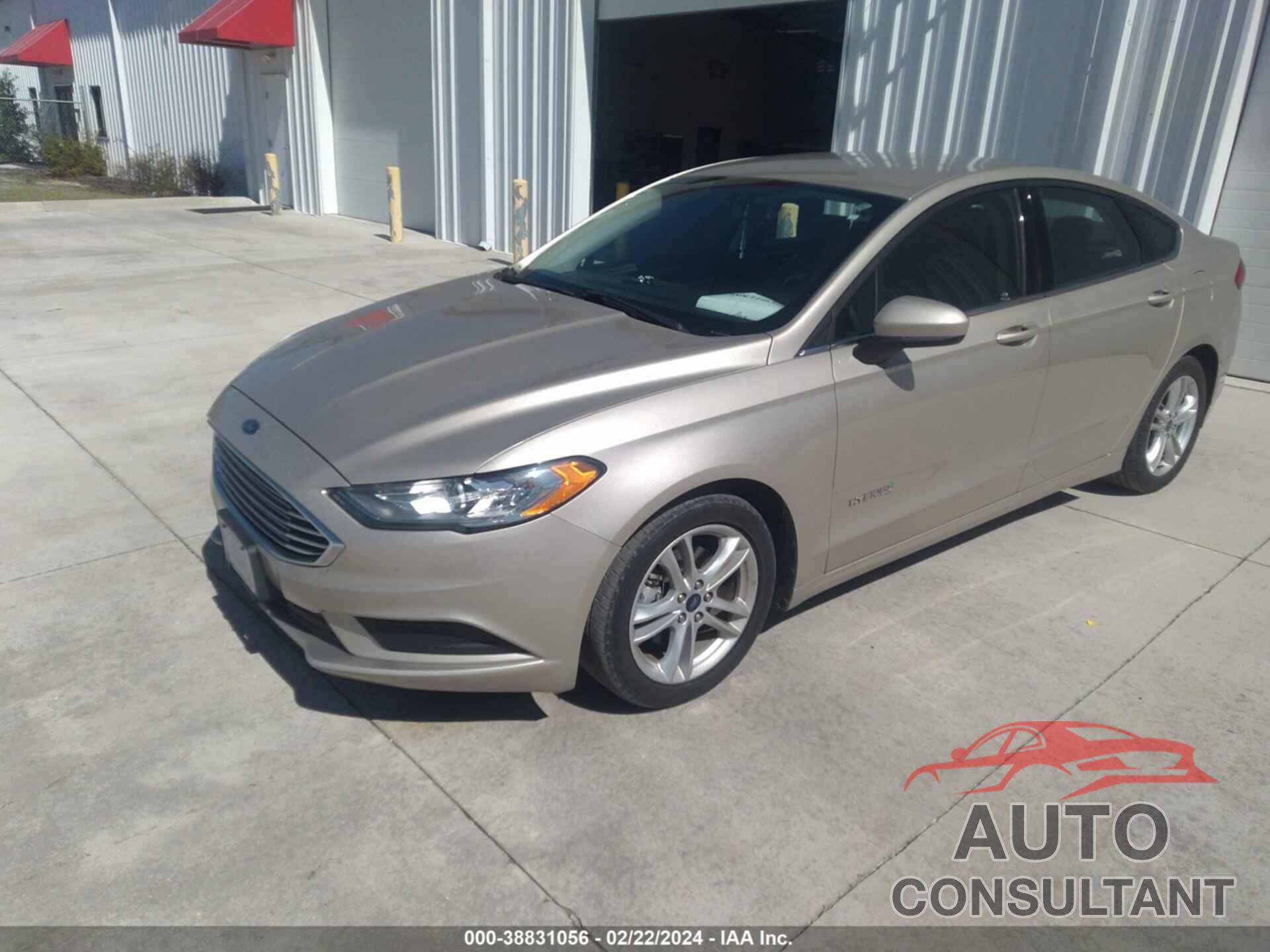 FORD FUSION HYBRID 2018 - 3FA6P0UU7JR122395