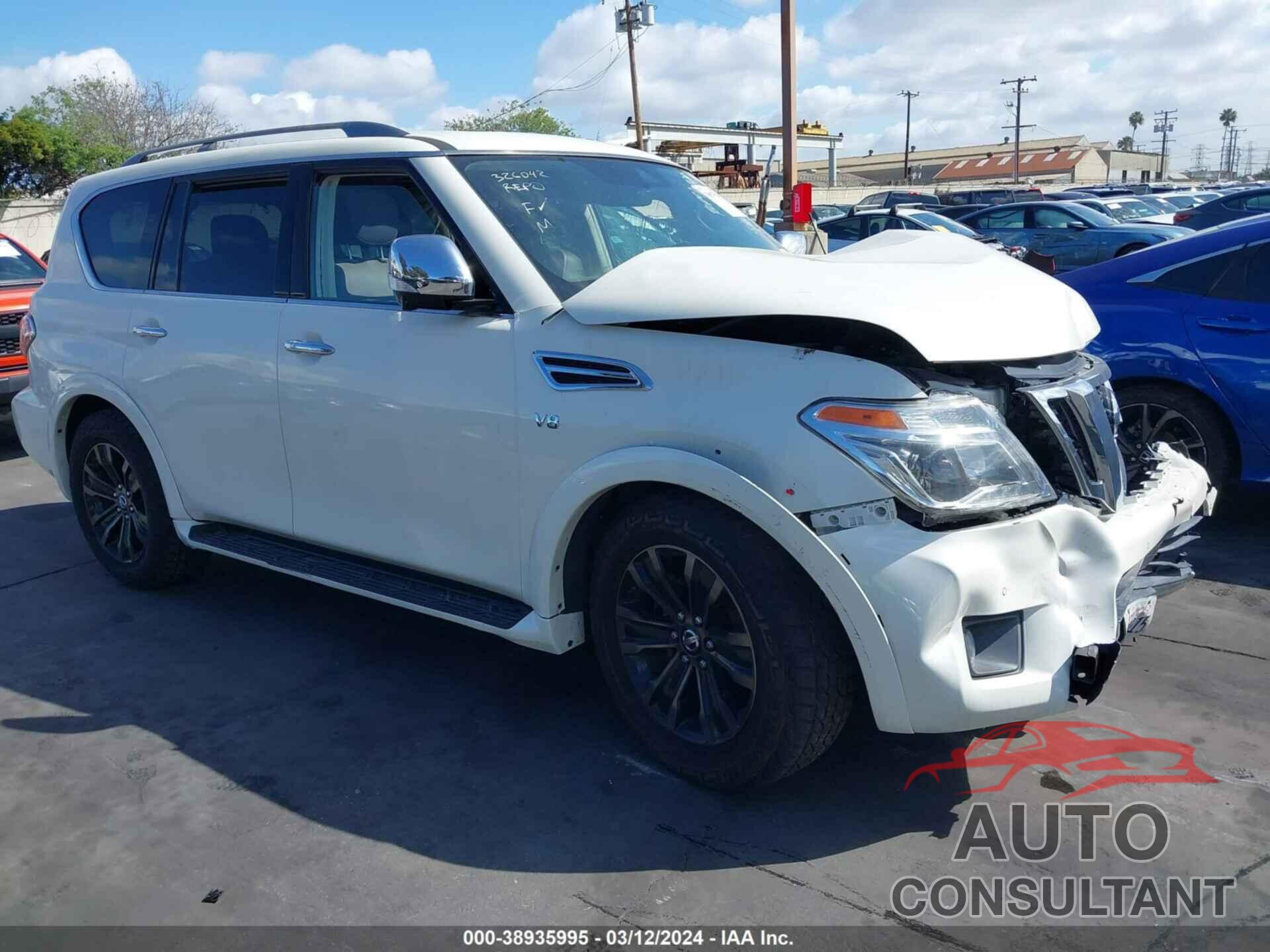 NISSAN ARMADA 2019 - JN8AY2NF1K9350360