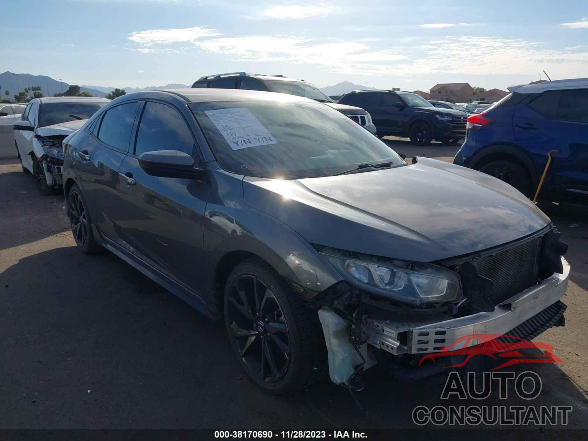 HONDA CIVIC 2017 - SHHFK7H42HU231112