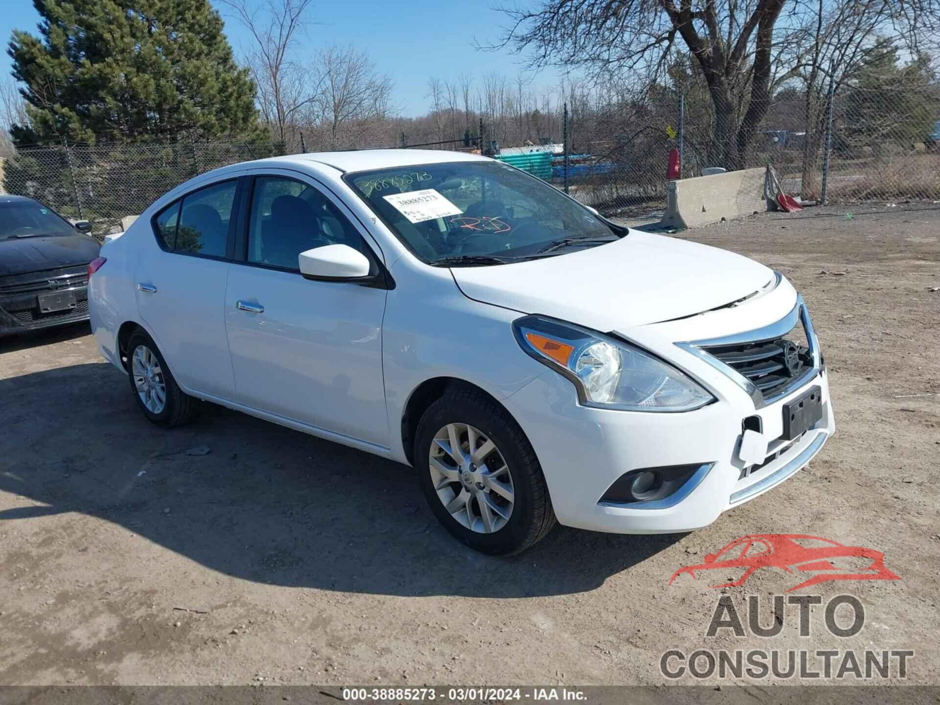 NISSAN VERSA 2018 - 3N1CN7AP4JL823539