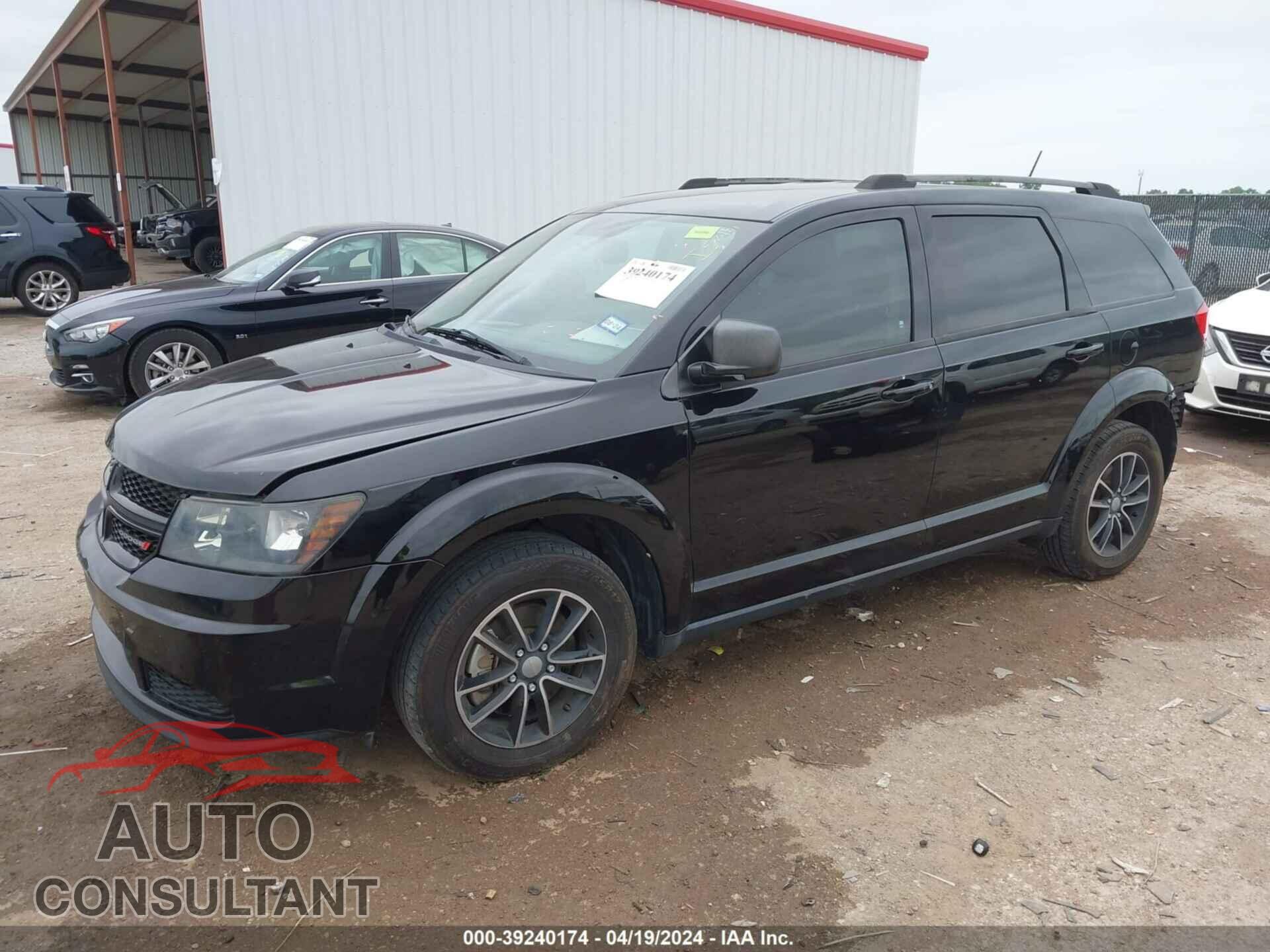 DODGE JOURNEY 2017 - 3C4PDCAB8HT675968