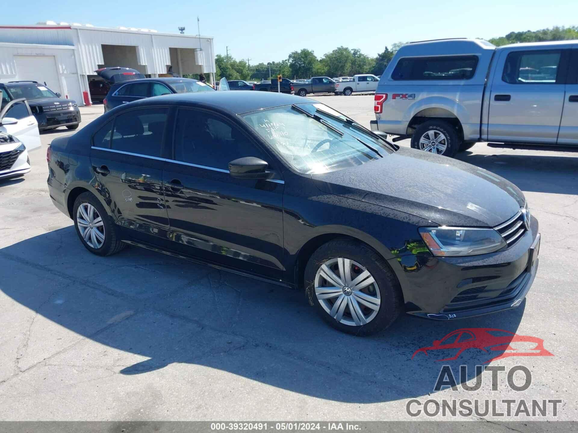 VOLKSWAGEN JETTA 2017 - 3VW2B7AJ1HM227495