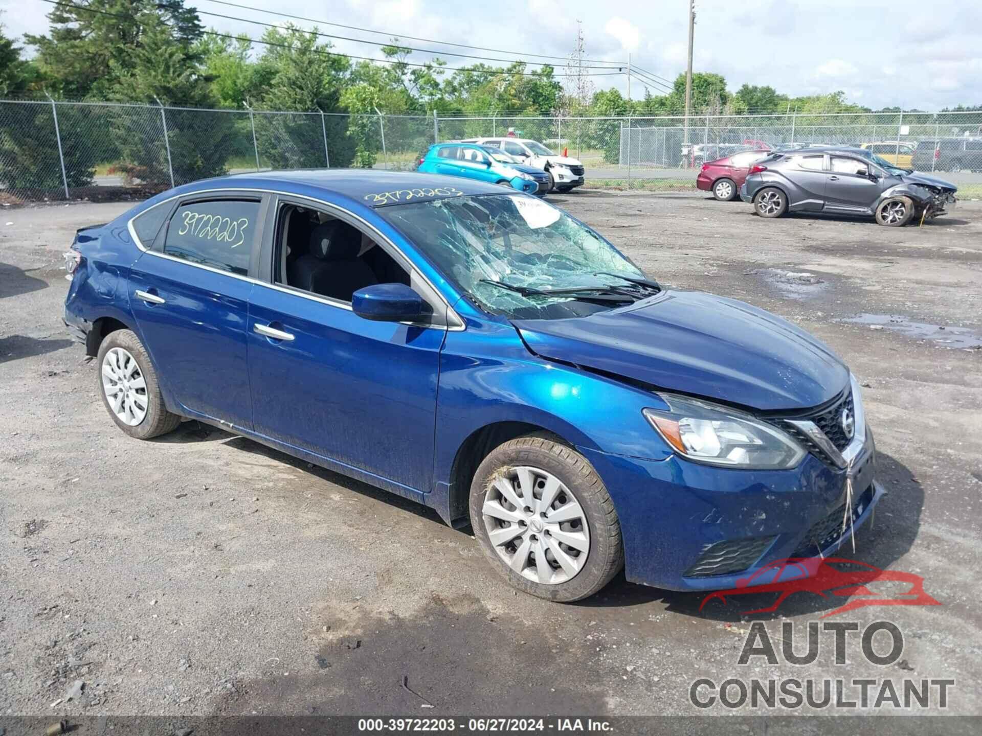 NISSAN SENTRA 2019 - 3N1AB7AP4KY236858