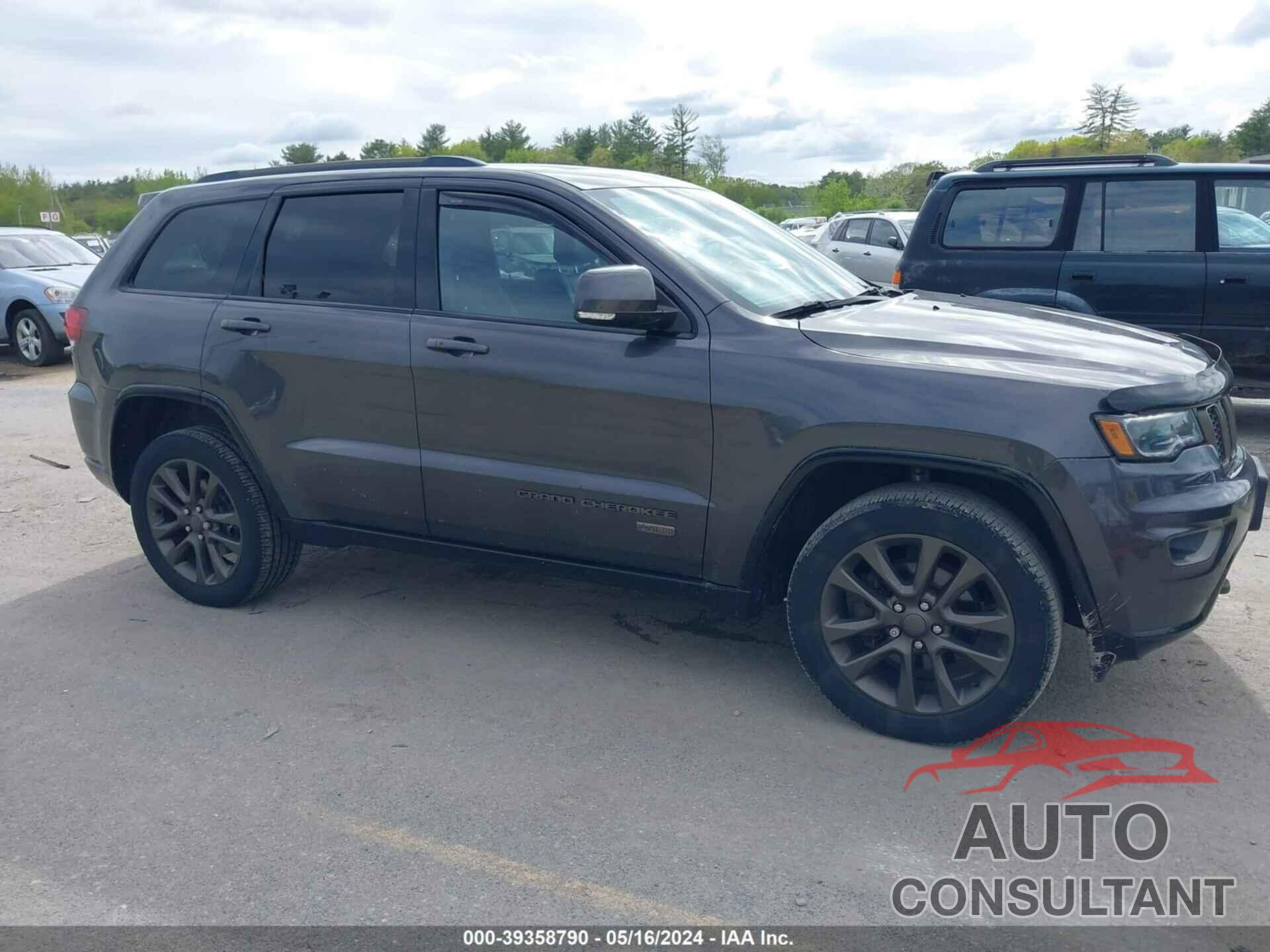 JEEP GRAND CHEROKEE 2016 - 1C4RJFBGXGC367031