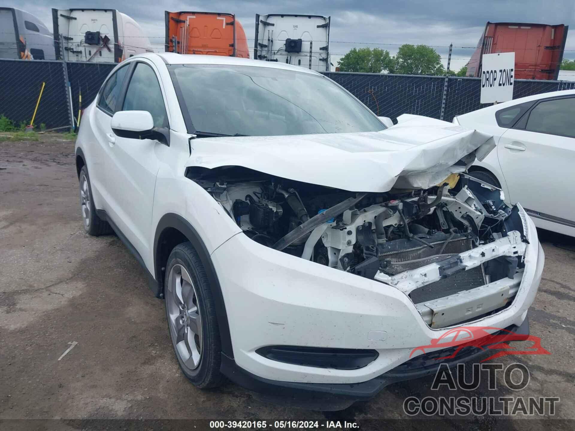 HONDA HR-V 2018 - 3CZRU5H3XJM703217
