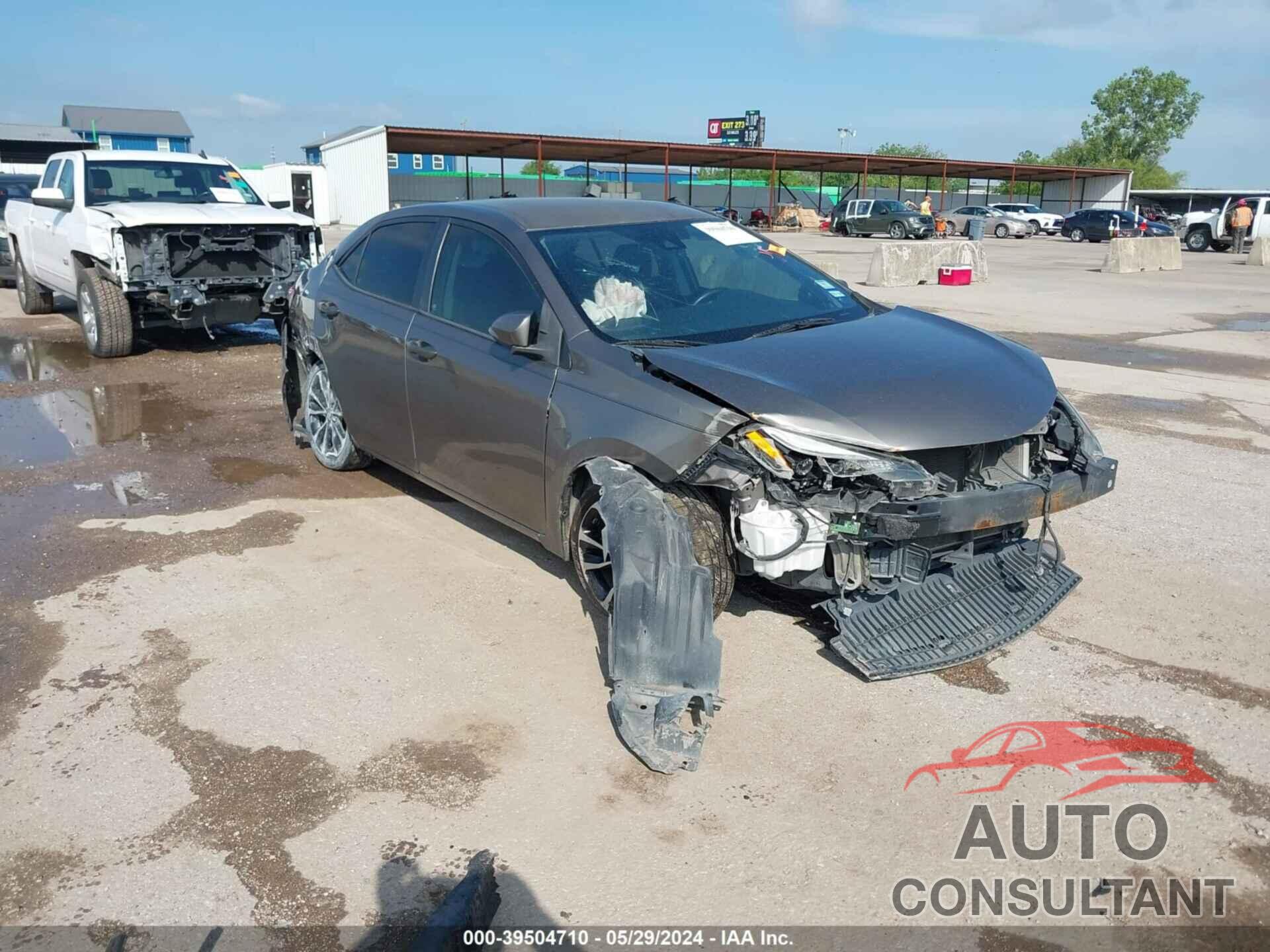 TOYOTA COROLLA 2017 - 5YFBURHE0HP599369