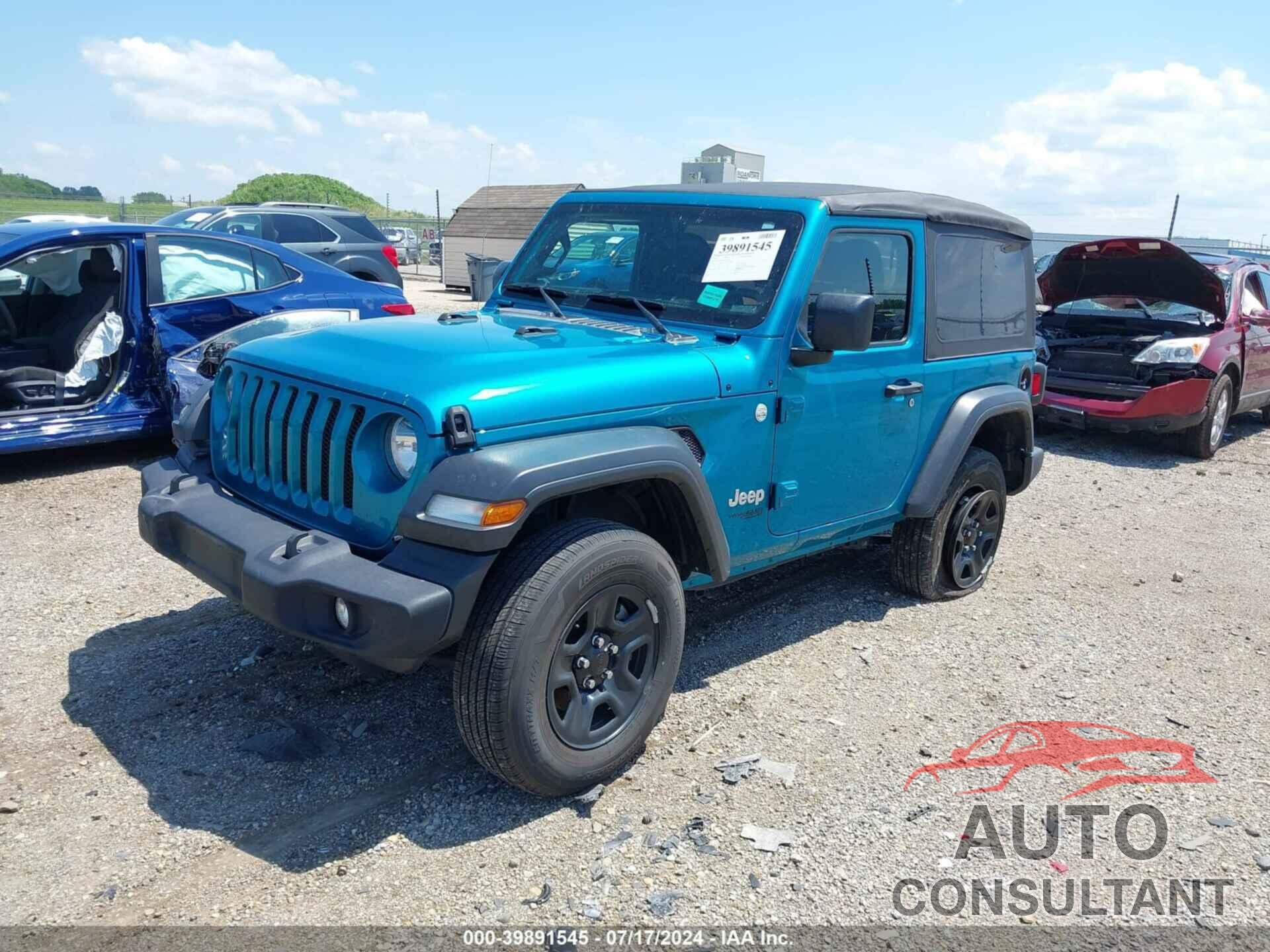 JEEP WRANGLER 2020 - 1C4GJXAN8LW185236