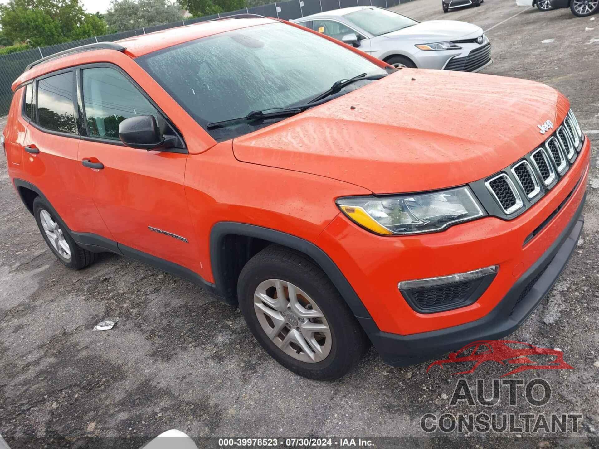 JEEP COMPASS 2018 - 3C4NJCAB9JT123000