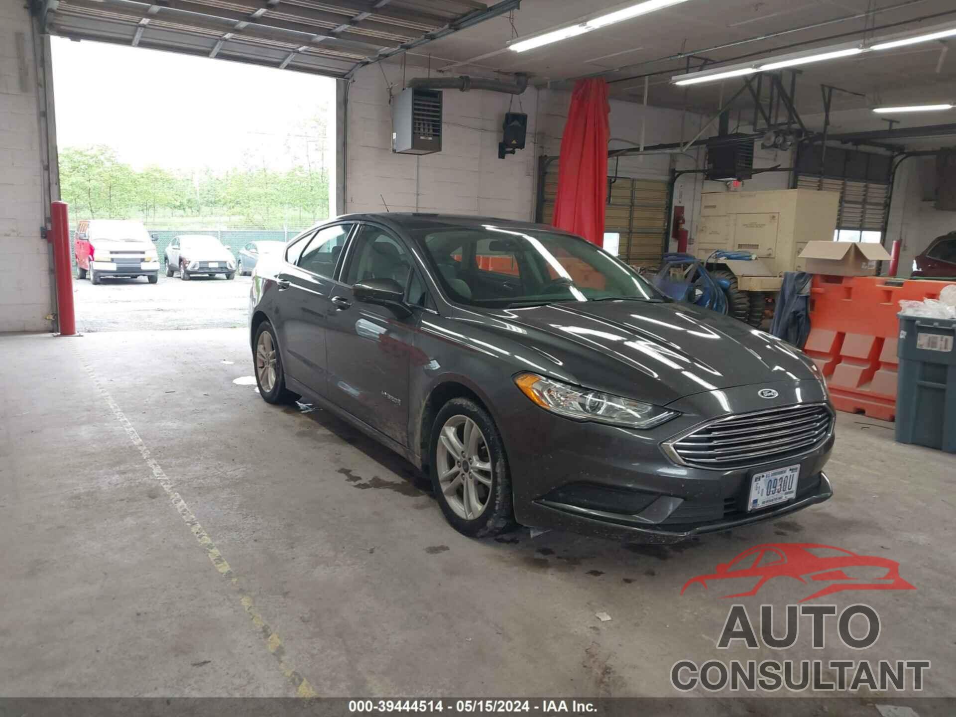 FORD FUSION HYBRID 2018 - 3FA6P0UUXJR122147