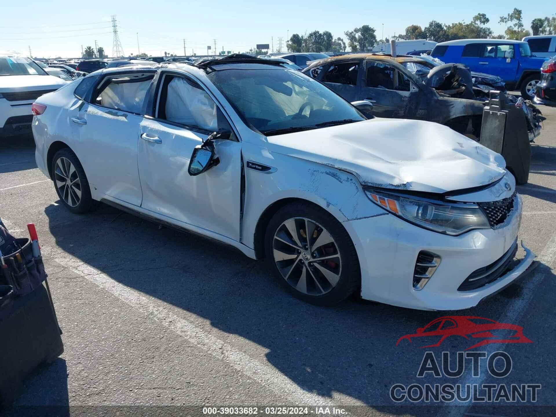 KIA OPTIMA 2016 - 5XXGW4L29GG015249