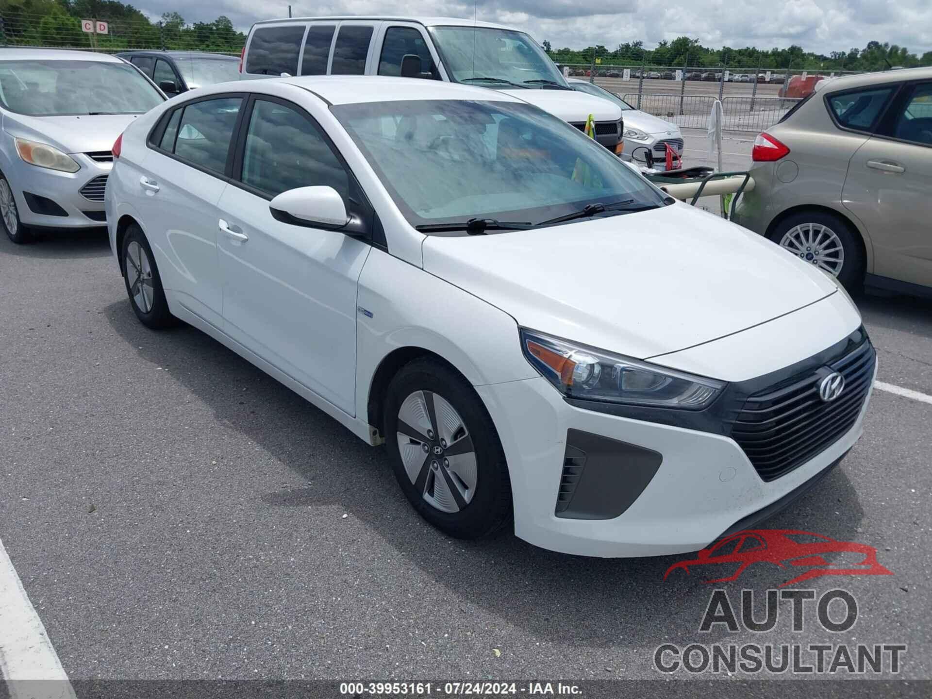 HYUNDAI IONIQ HYBRID 2018 - KMHC65LC8JU076909