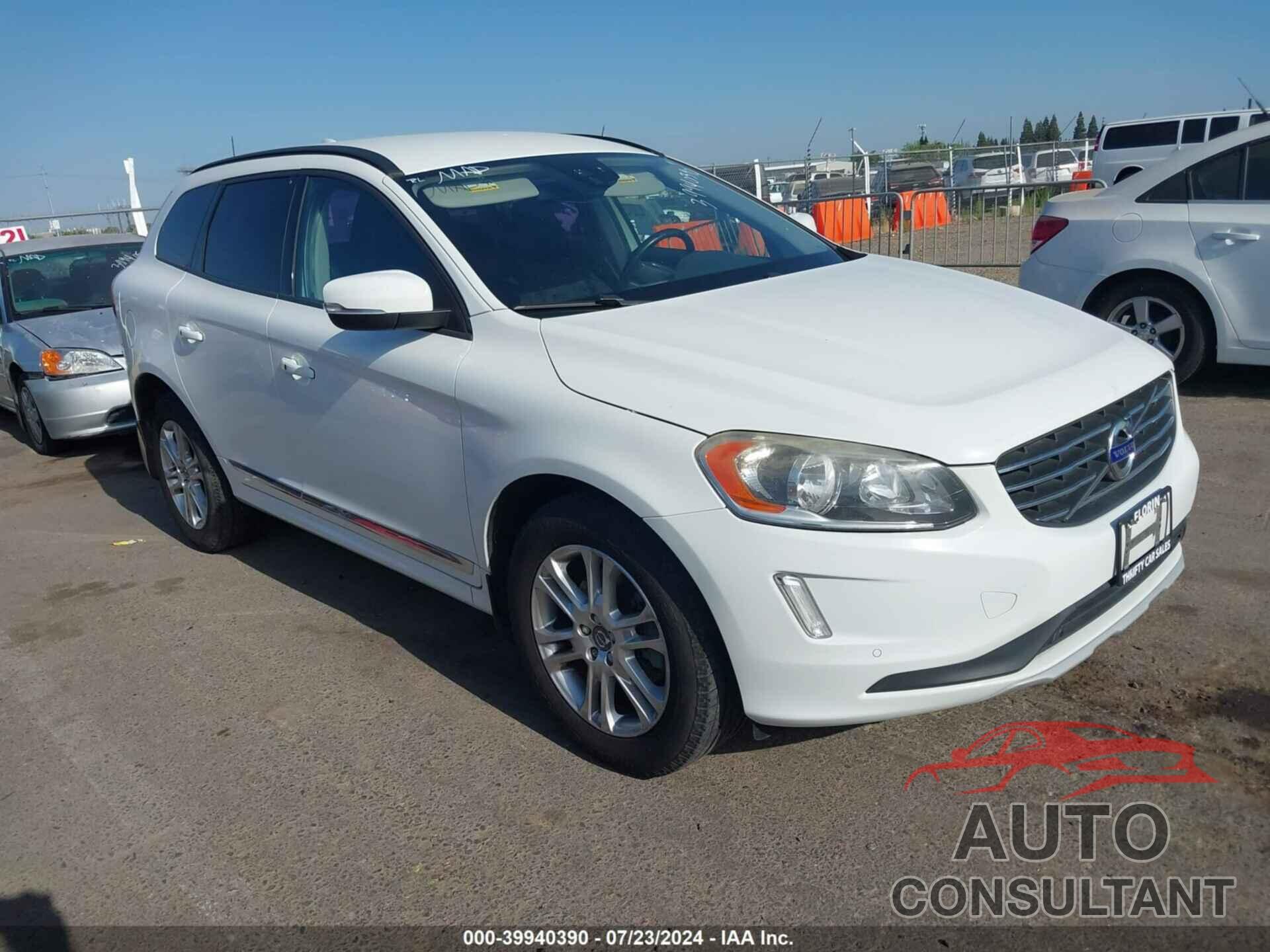 VOLVO XC60 2016 - YV440MDJ8G2811259