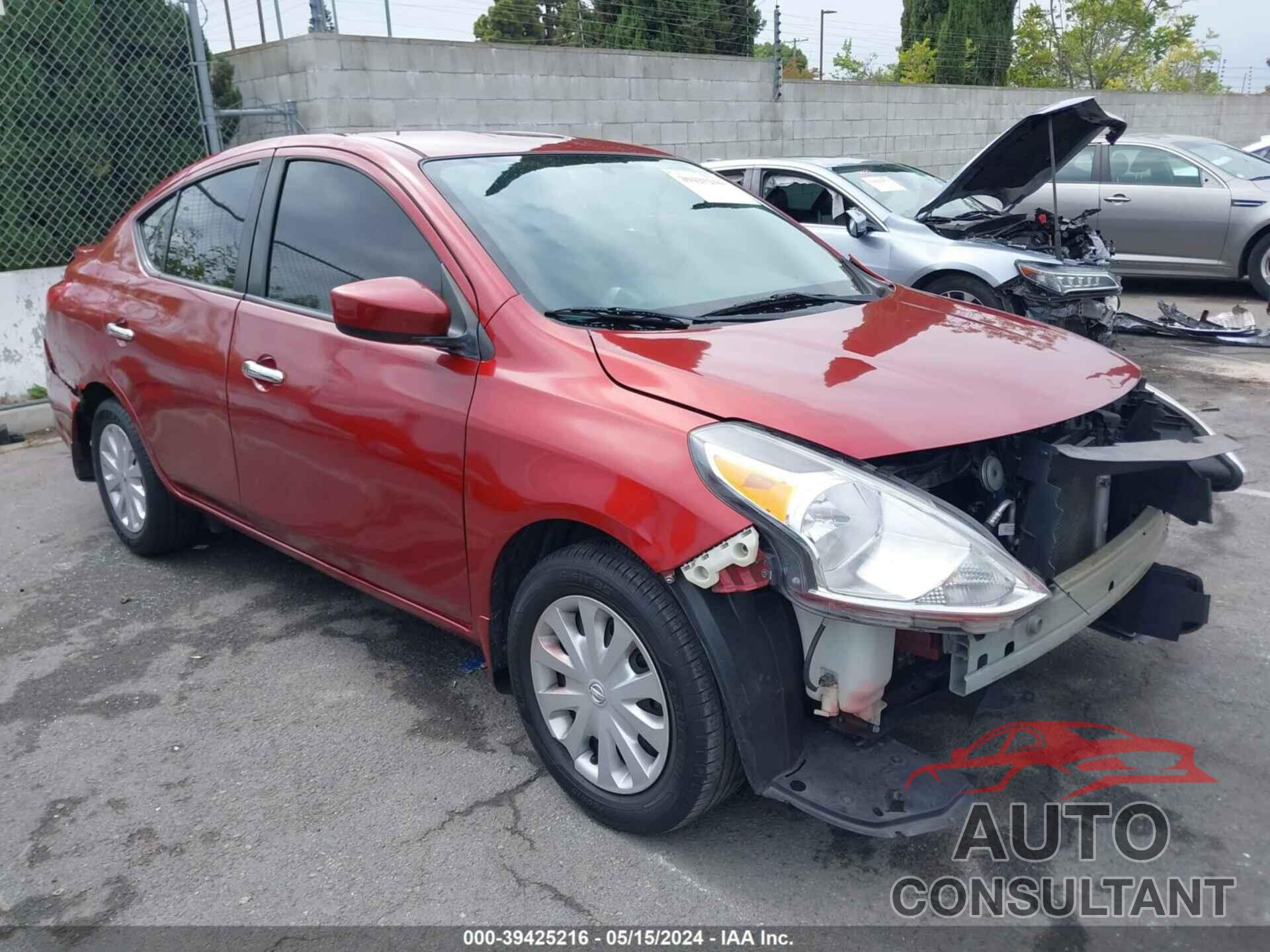 NISSAN VERSA 2016 - 3N1CN7AP9GL893658