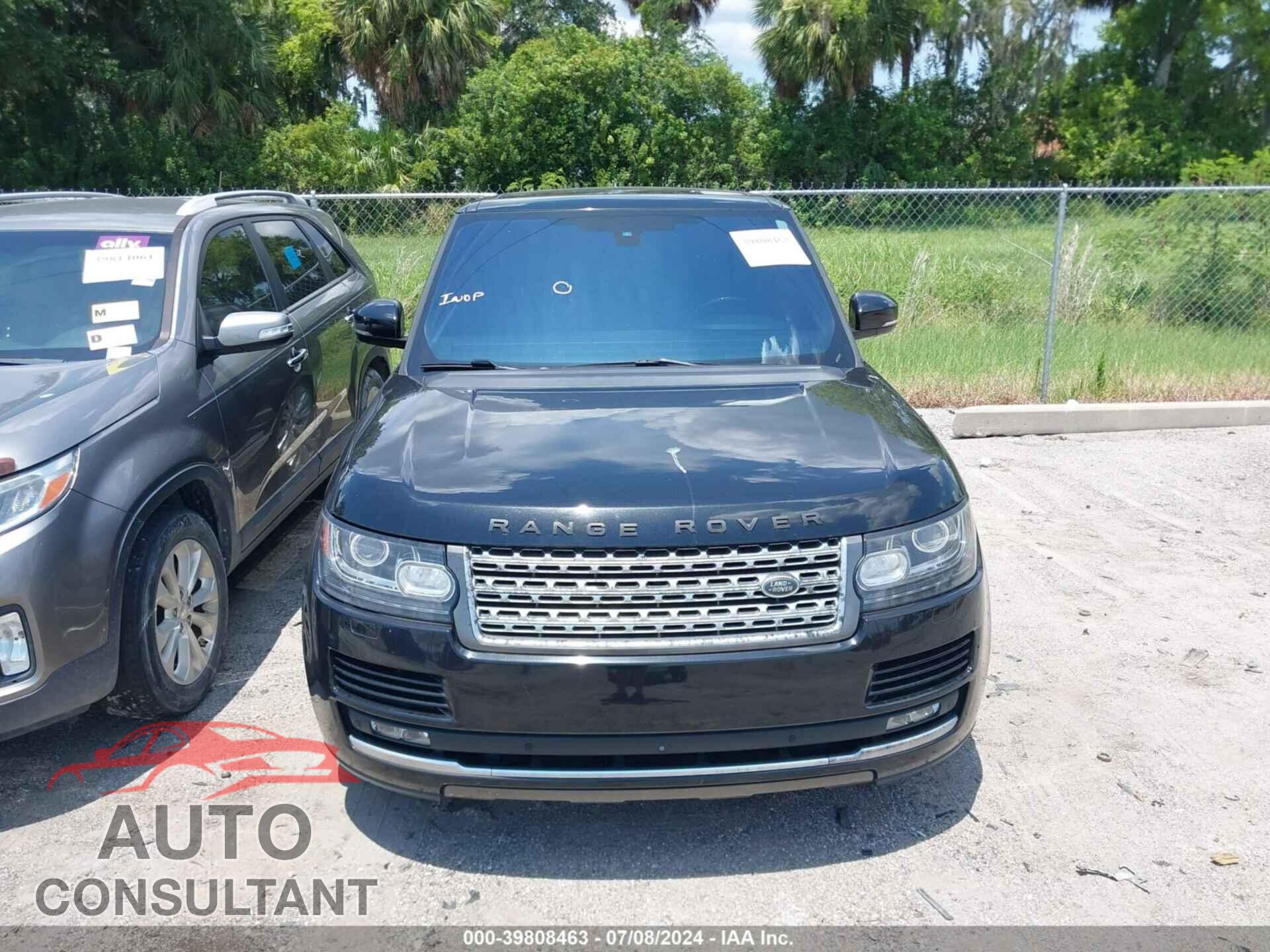 LAND ROVER RANGE ROVER 2016 - SALGS2EF6GA247697