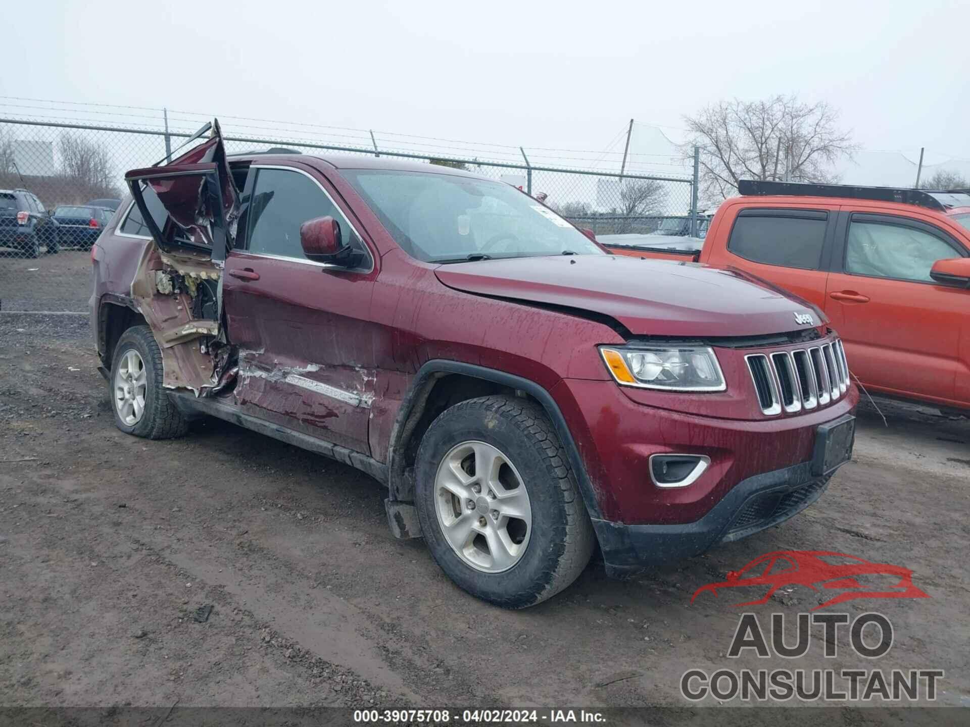 JEEP GRAND CHEROKEE 2016 - 1C4RJFAG9GC354935