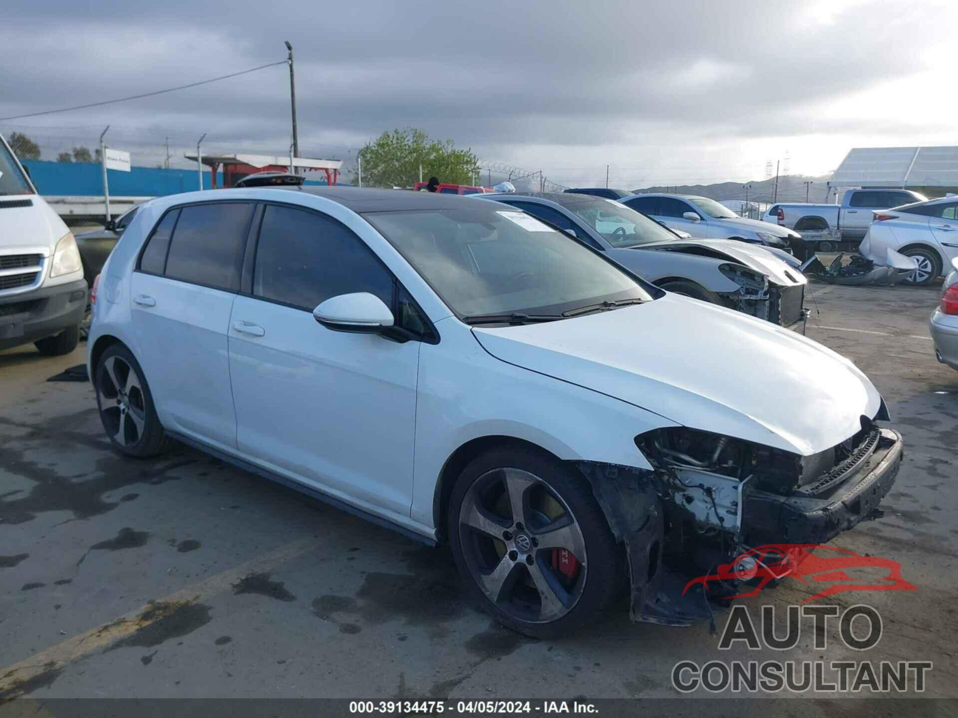 VOLKSWAGEN GOLF GTI 2016 - 3VW447AU0GM016428