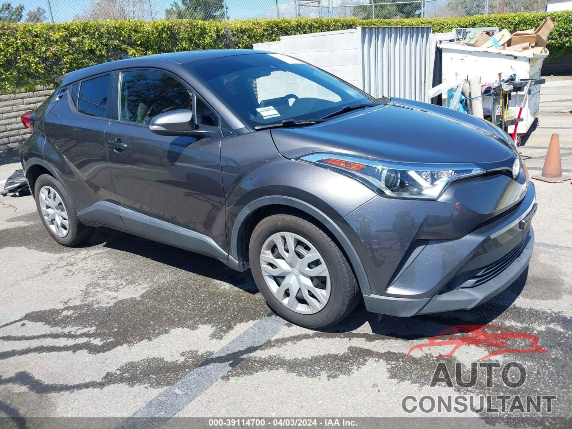 TOYOTA C-HR 2019 - JTNKHMBX3K1054341