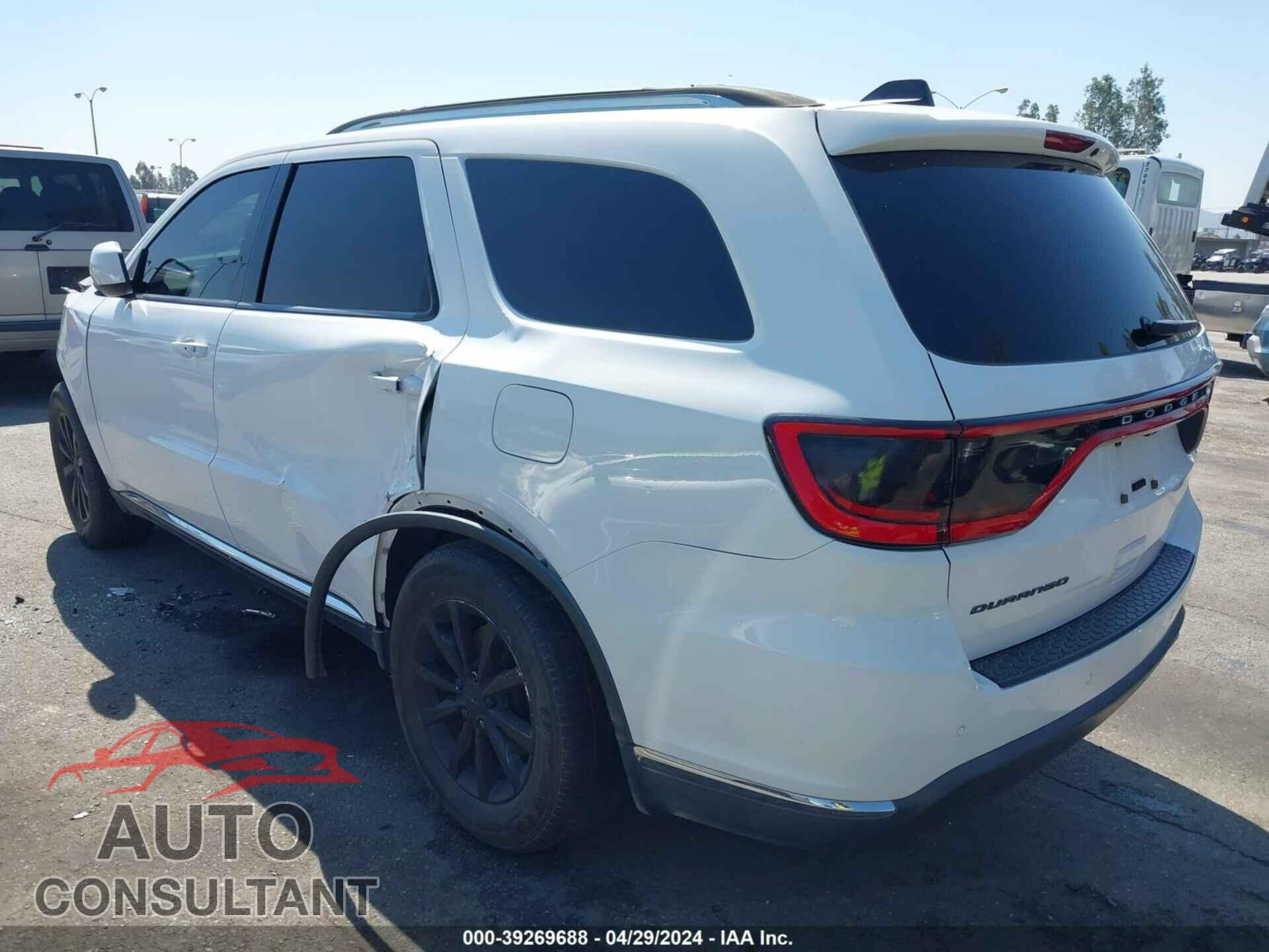 DODGE DURANGO 2017 - 1C4RDHAG9HC610981