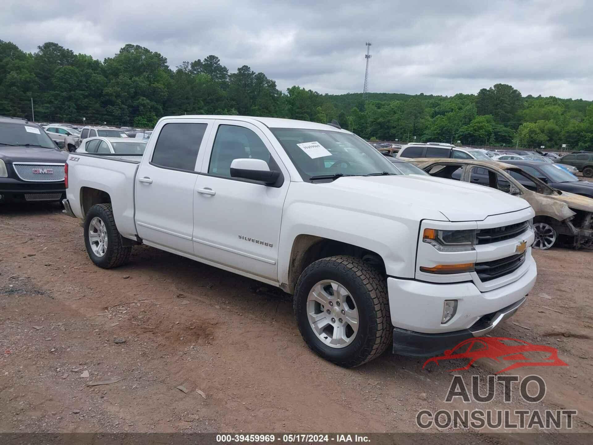 CHEVROLET SILVERADO 1500 2017 - 3GCUKREC2HG160021