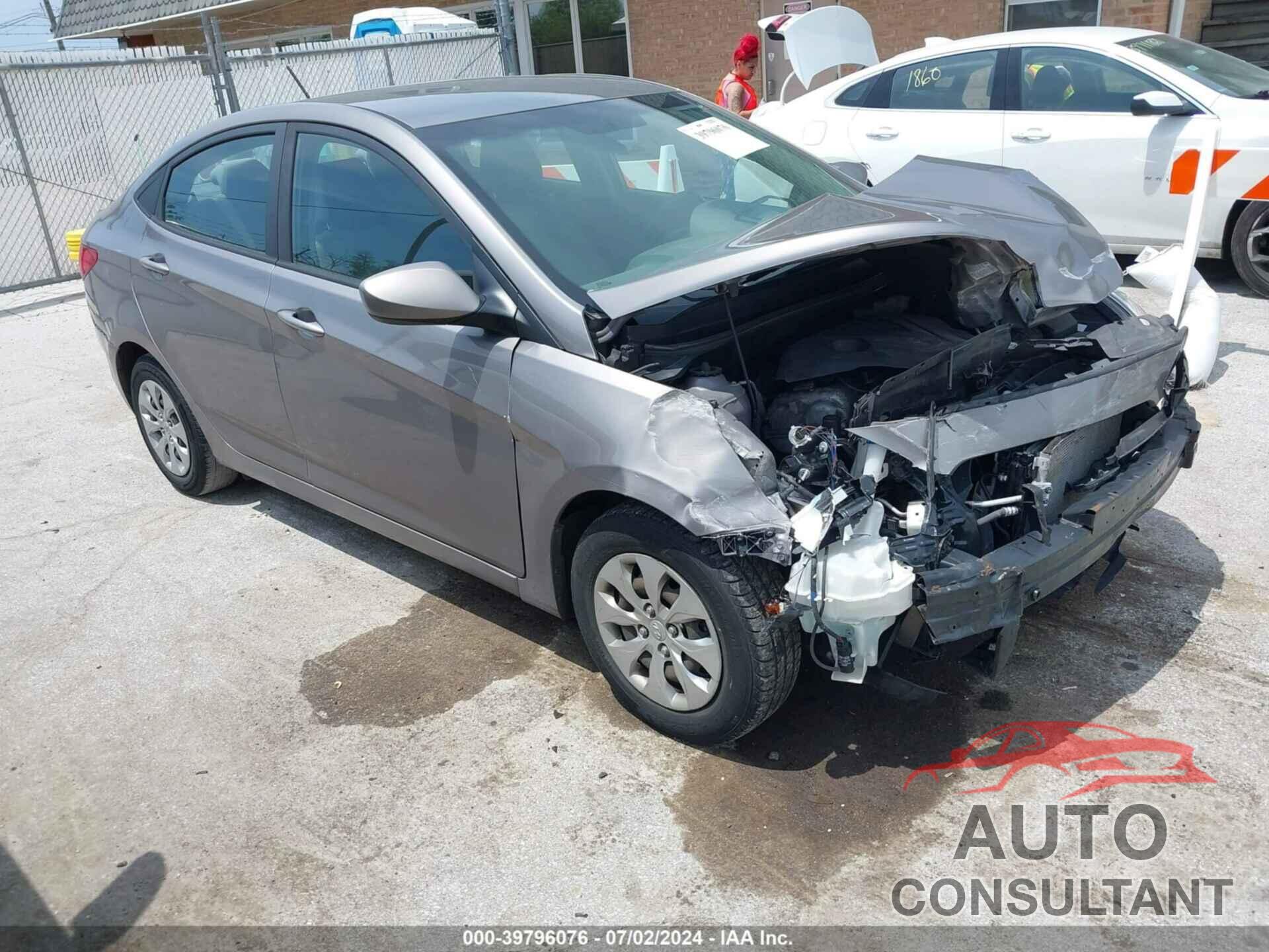 HYUNDAI ACCENT 2017 - KMHCT4AE6HU357477