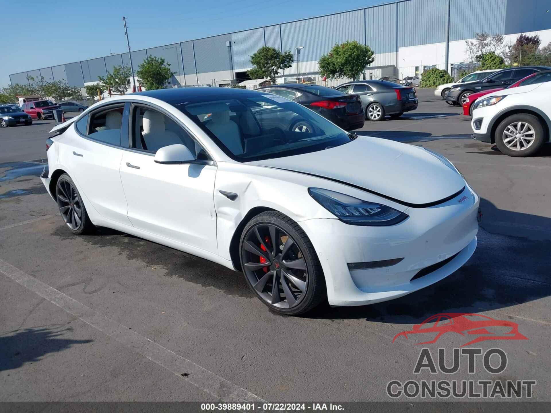 TESLA MODEL 3 2020 - 5YJ3E1EC8LF641961