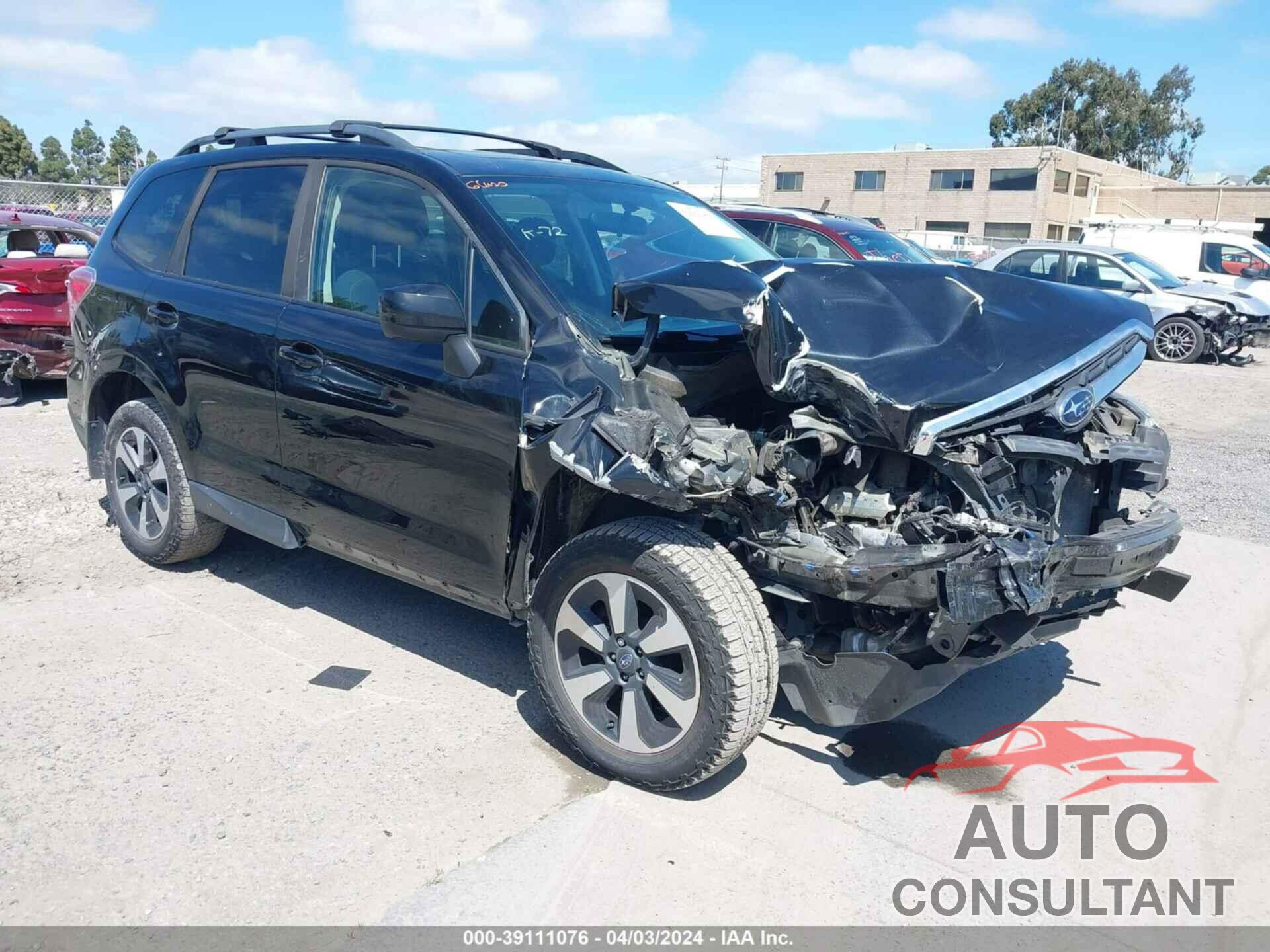 SUBARU FORESTER 2017 - JF2SJAEC5HH493736