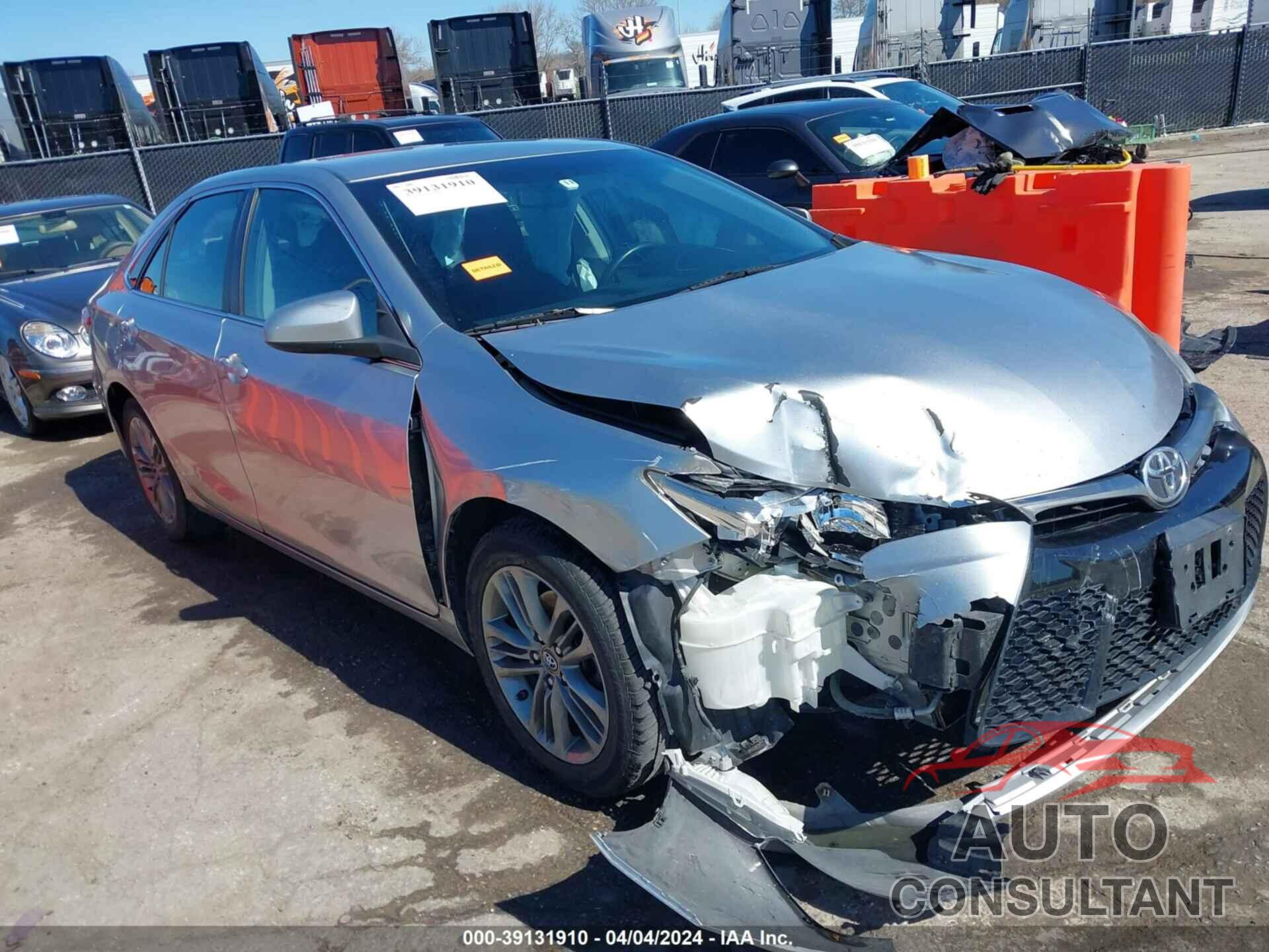 TOYOTA CAMRY 2017 - 4T1BF1FK3HU749140