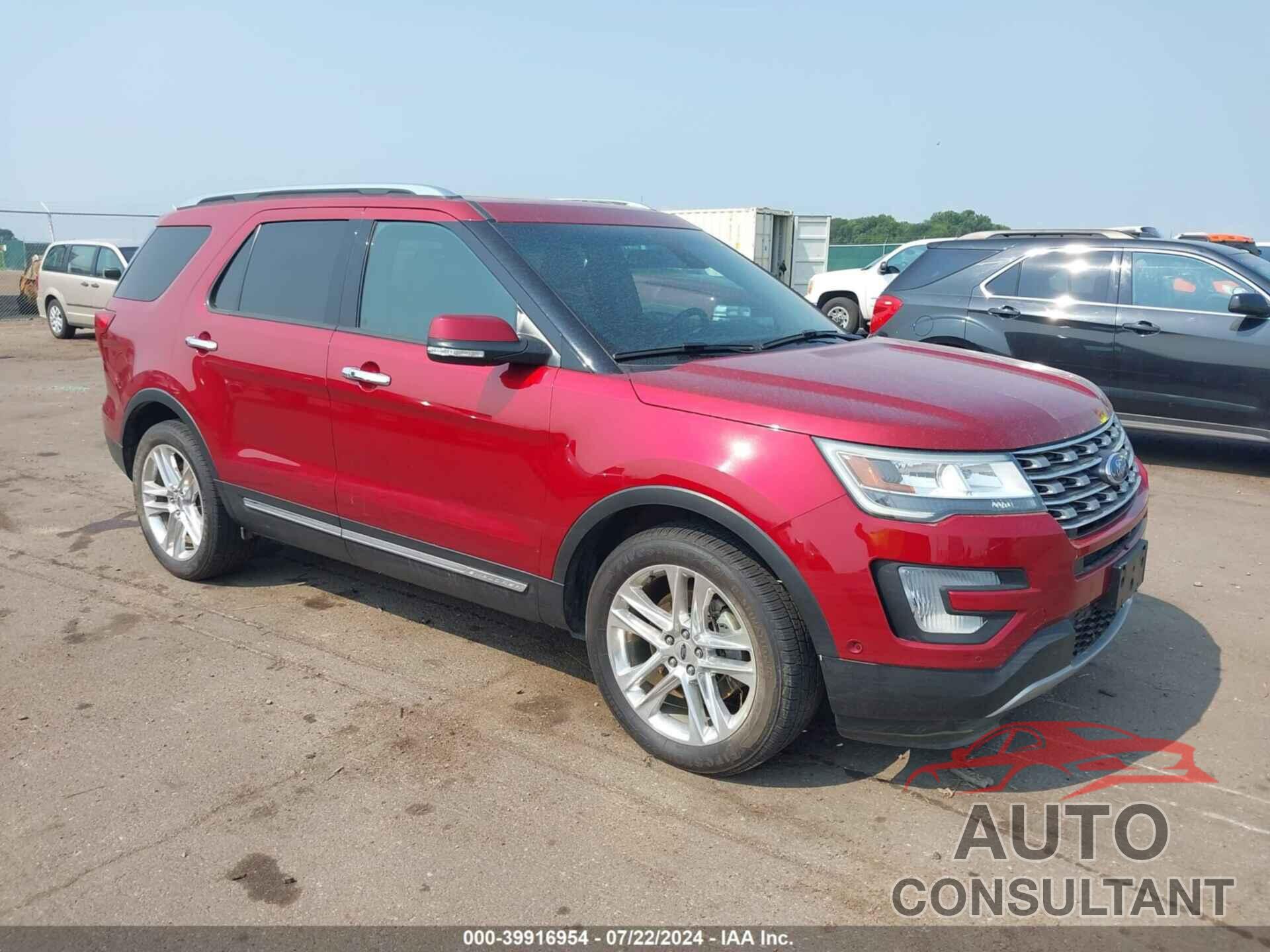 FORD EXPLORER 2016 - 1FM5K8F89GGA56561