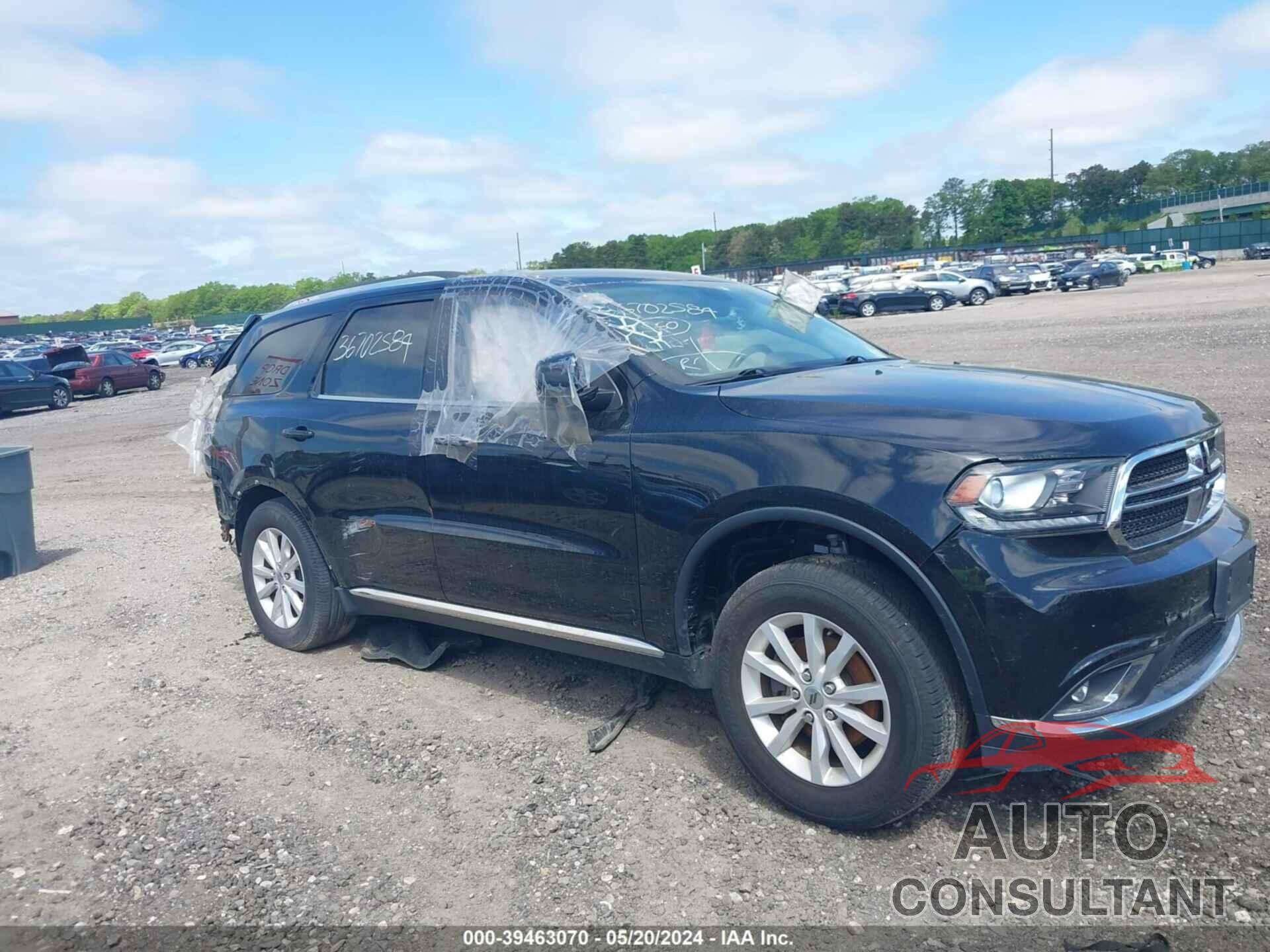 DODGE DURANGO 2019 - 1C4RDJAG7KC754091
