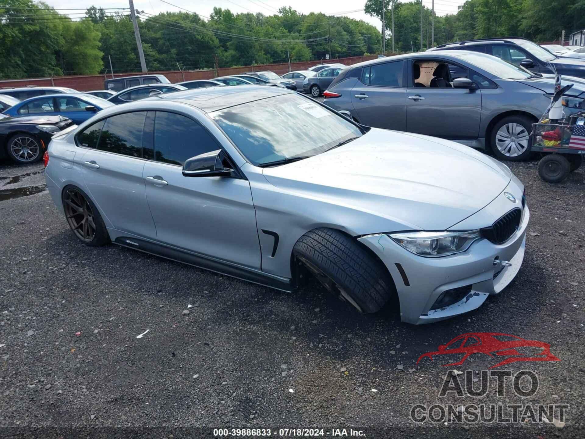 BMW 435I GRAN COUPE 2016 - WBA4B3C52GG528240