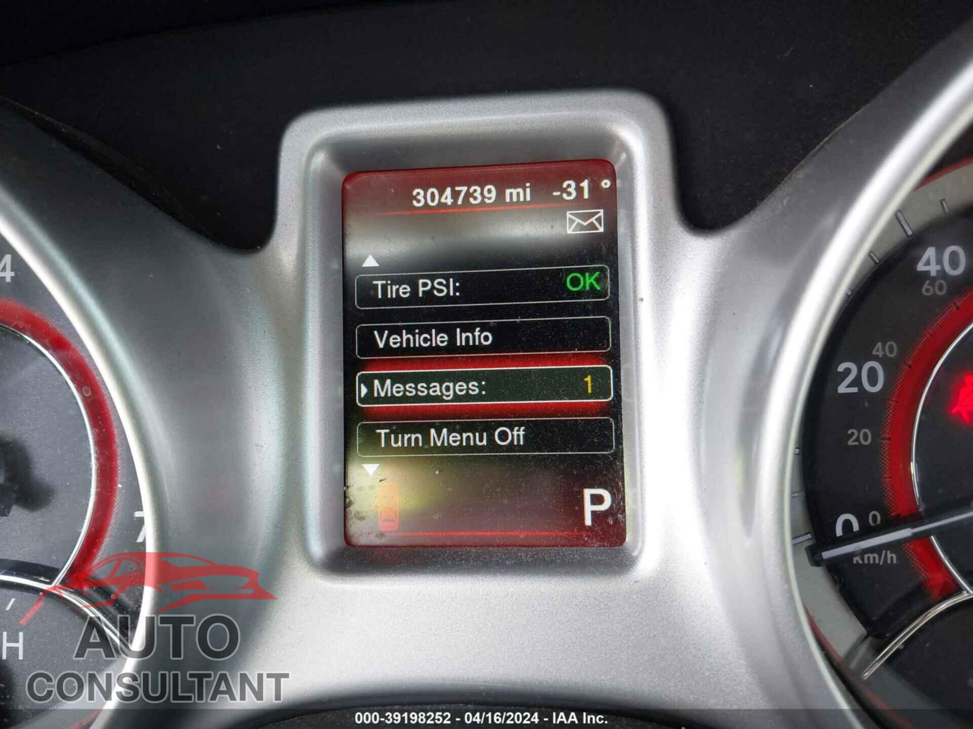 DODGE JOURNEY 2017 - 3C4PDCBG9HT633741
