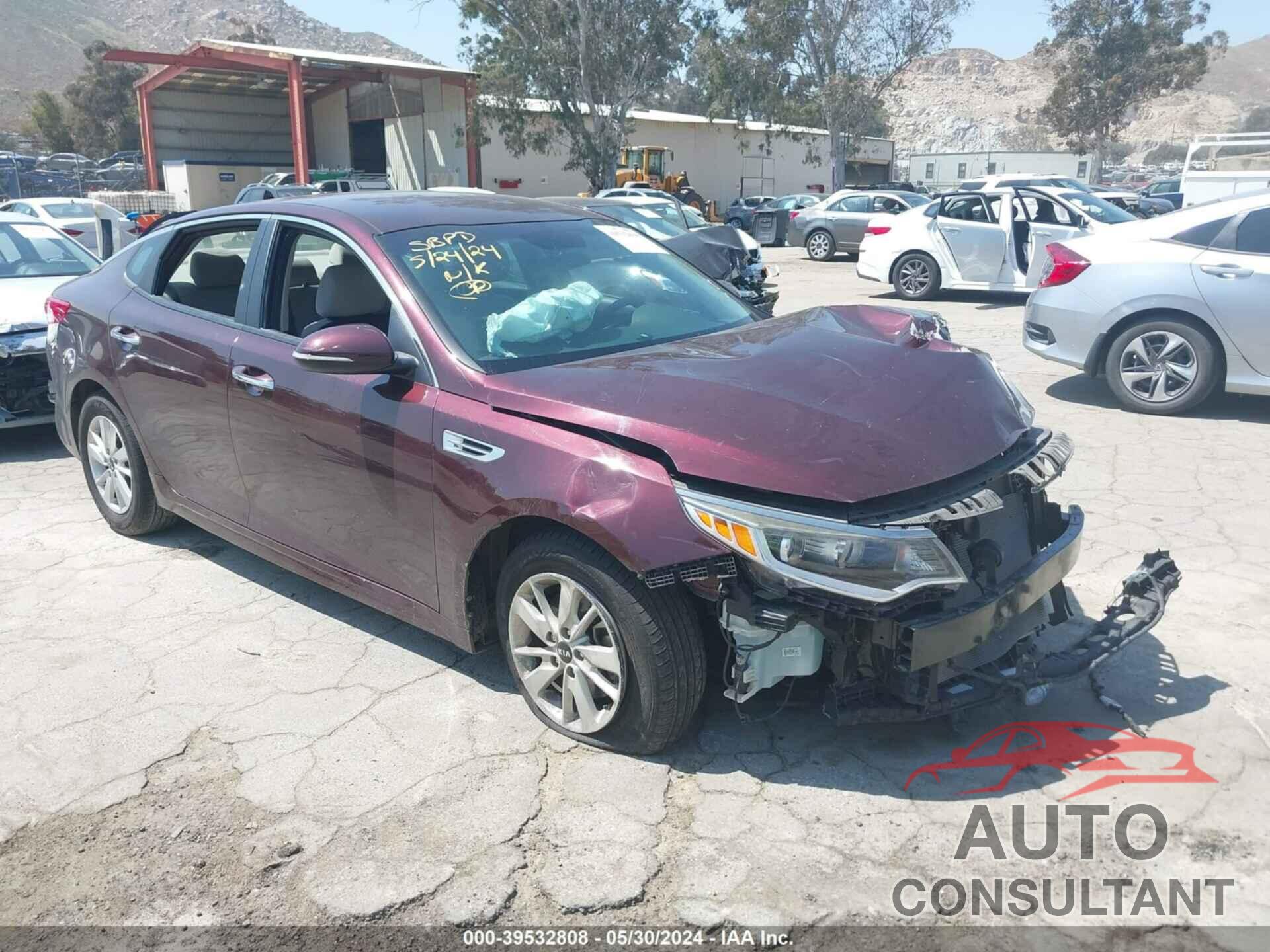 KIA OPTIMA 2018 - 5XXGT4L31JG200243