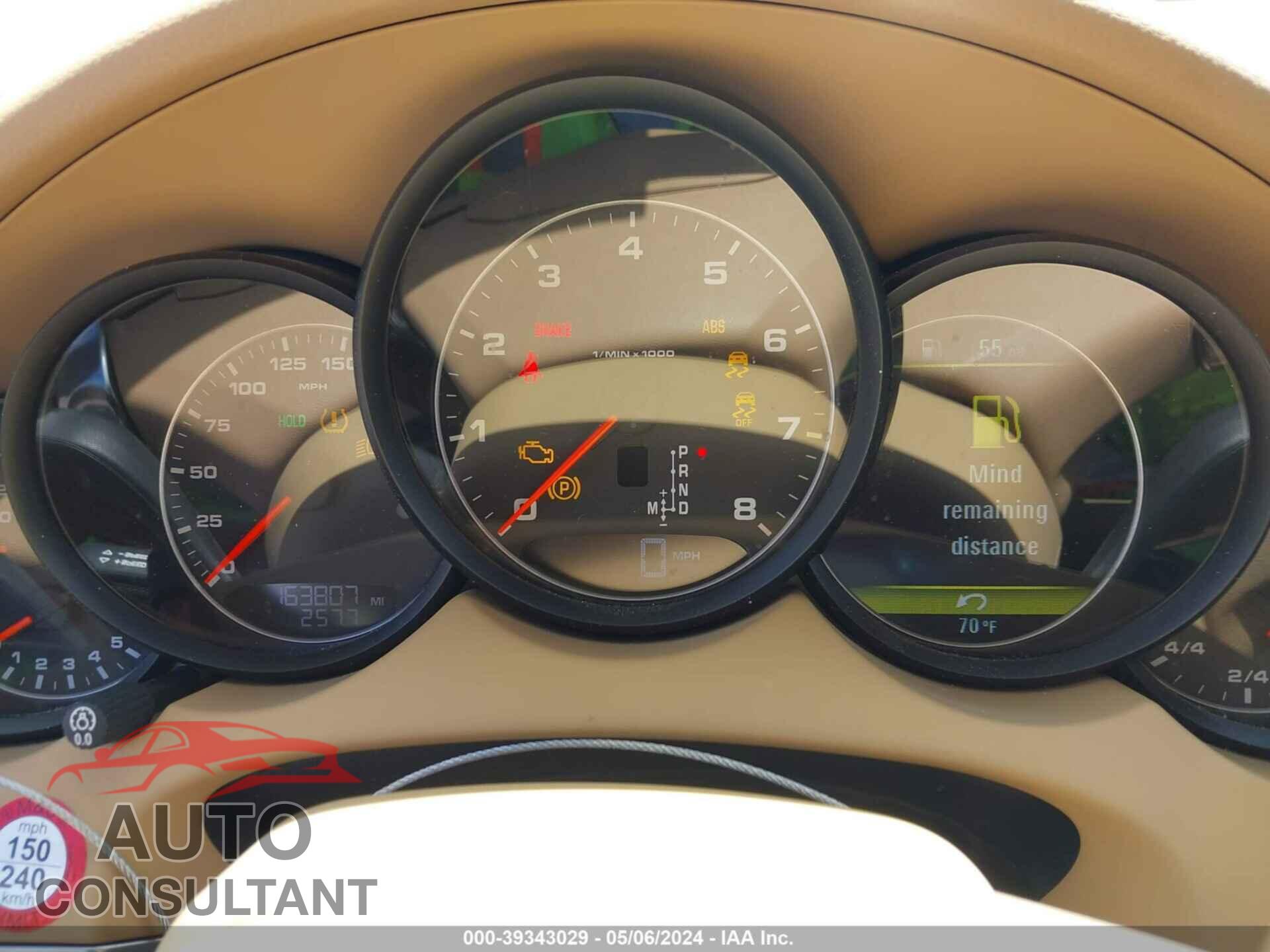 PORSCHE CAYENNE 2012 - WP1AA2A20CLA10011