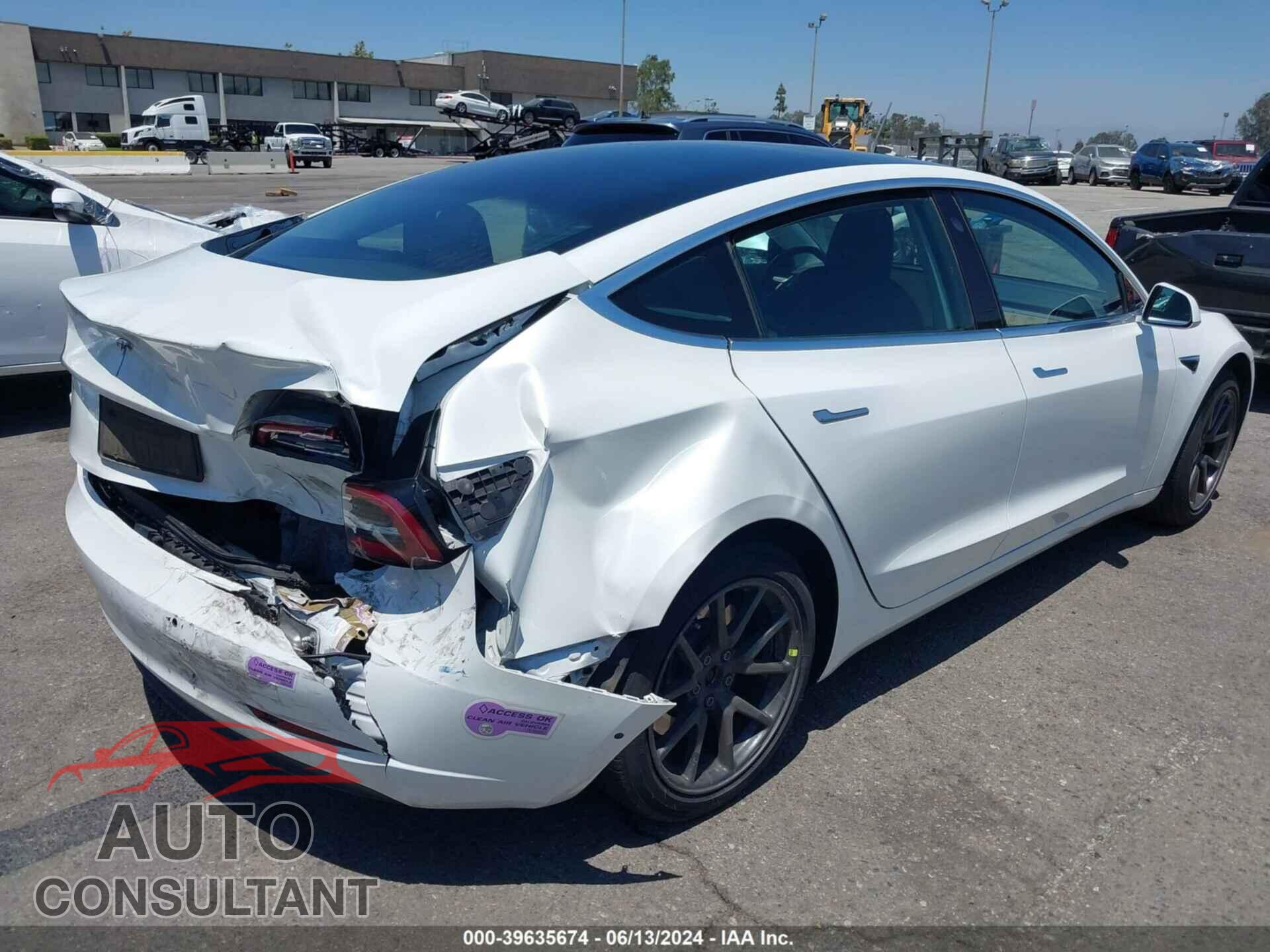 TESLA MODEL 3 2019 - 5YJ3E1EA7KF401720