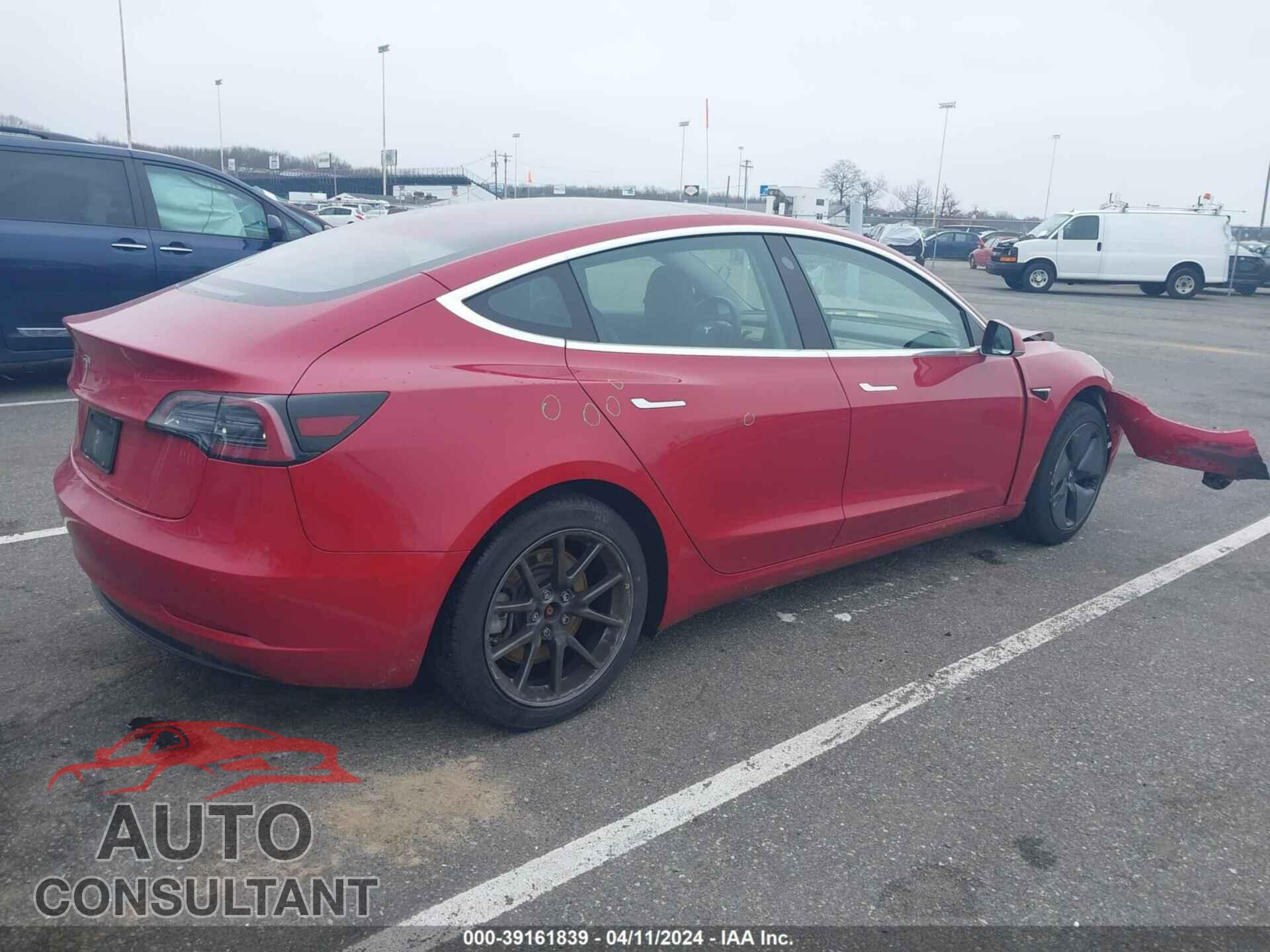 TESLA MODEL 3 2019 - 5YJ3E1EA8KF308396