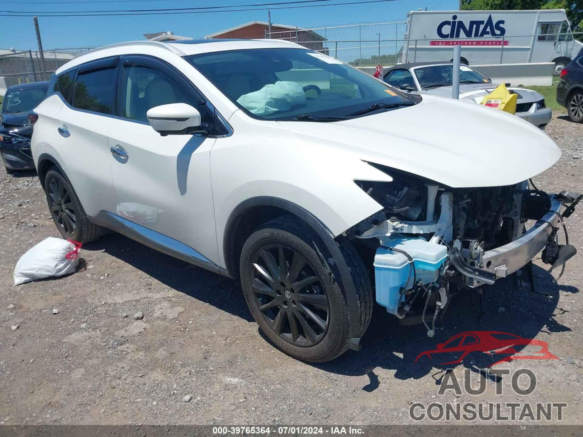 NISSAN MURANO 2019 - 5N1AZ2MS4KN107426